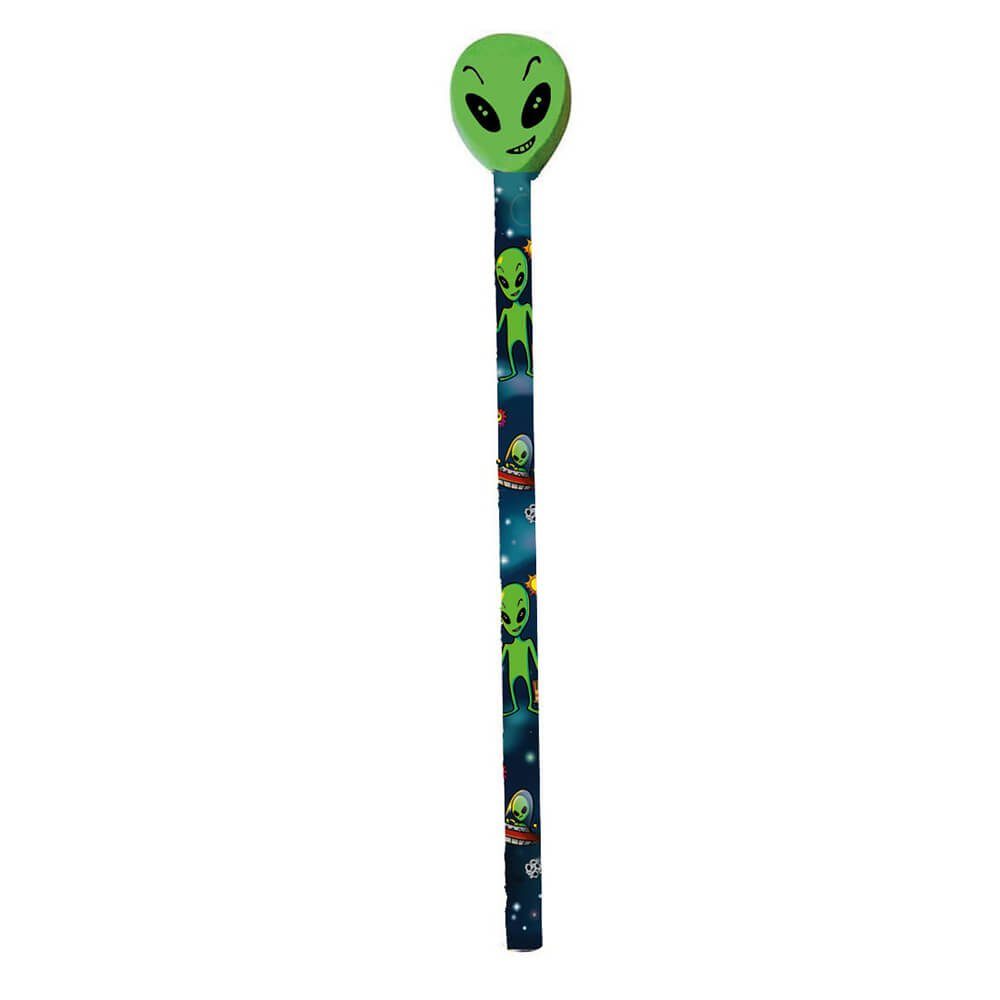 Partystrolche Bleistift Bleistift mit Radiergummi Alien