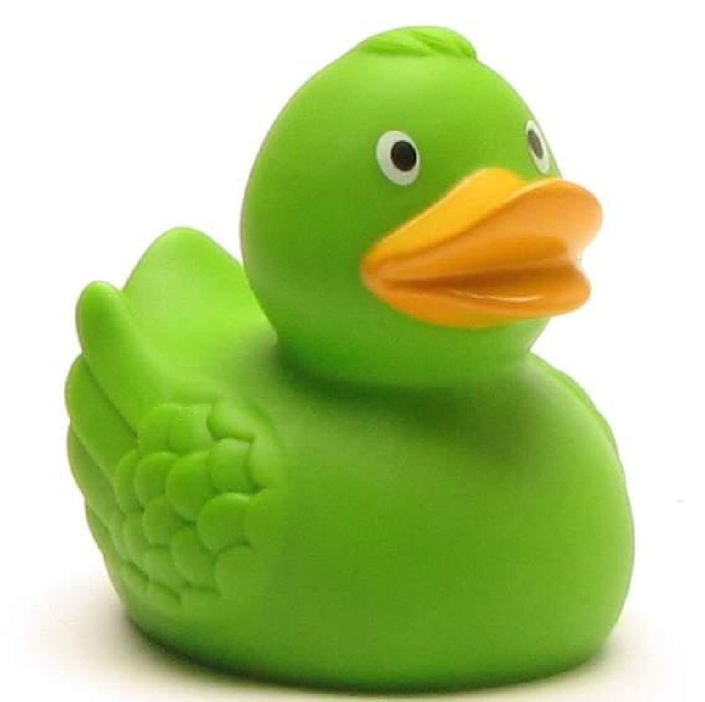 Schnabels Badespielzeug Quietscheentchen Penny - grün - Badeente