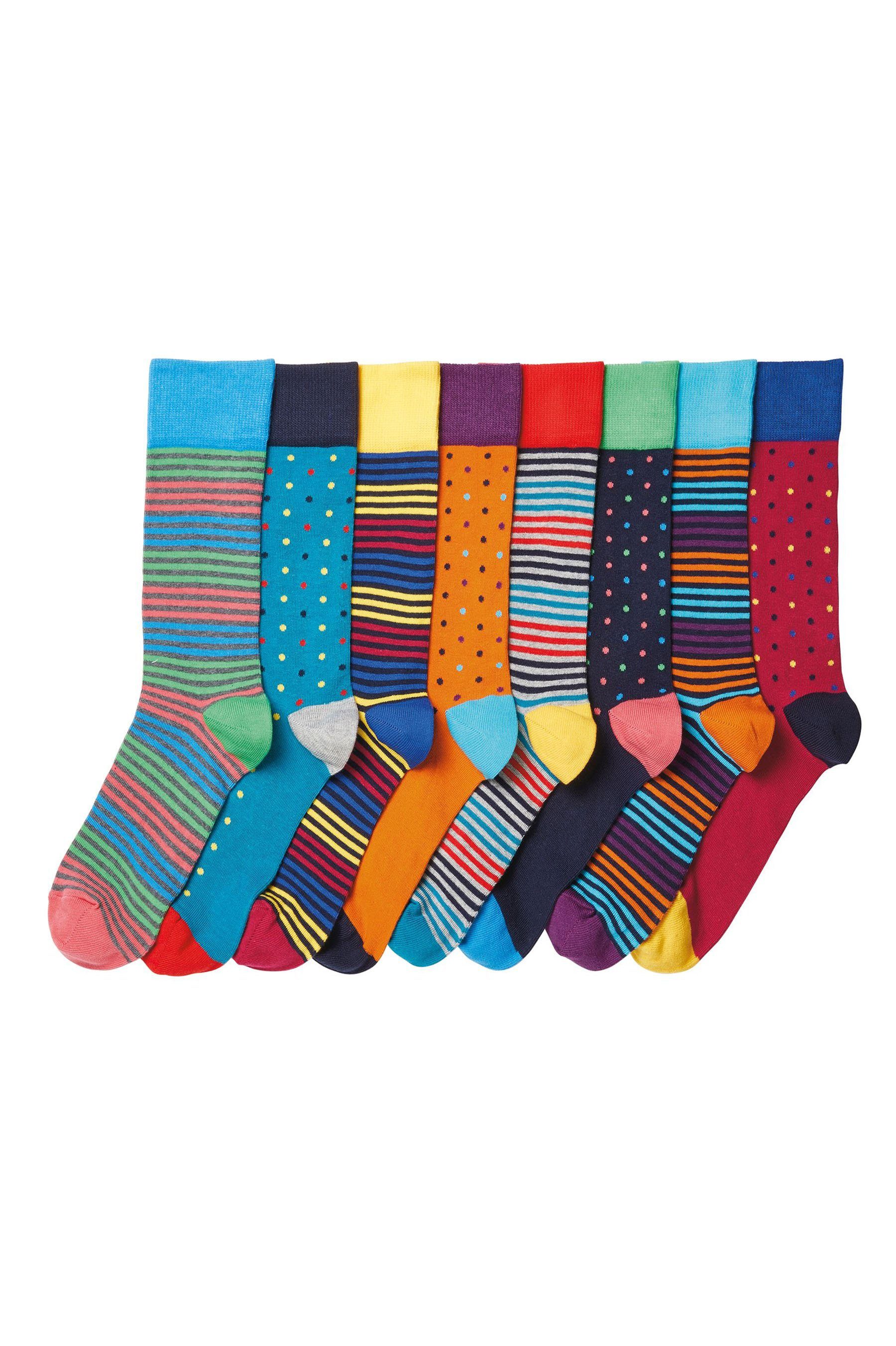 Next Kurzsocken Gemusterte Socken im 8er-Pack (8-Paar) günstig online kaufen