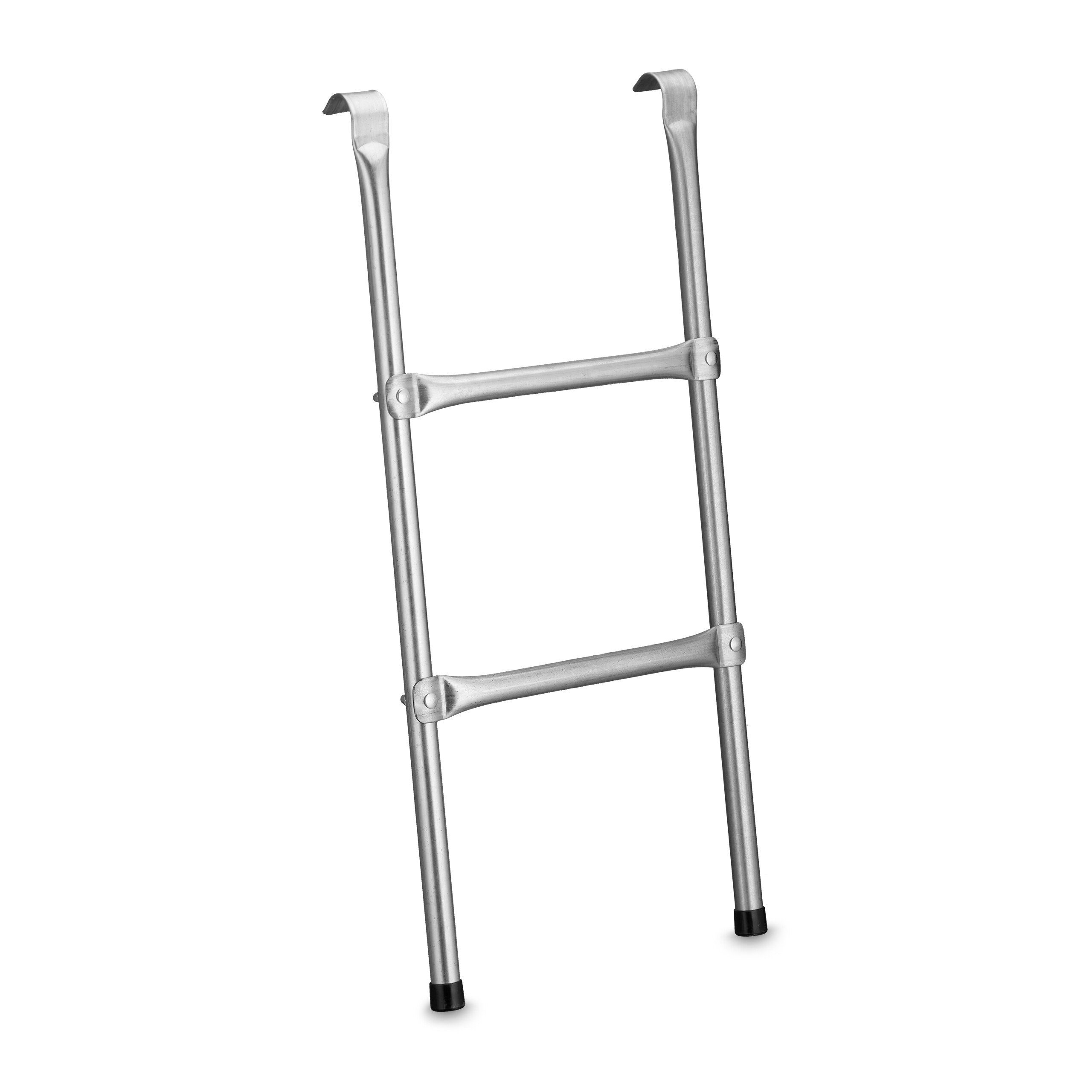 relaxdays Trampolinleiter Trampolin Leiter 76 cm
