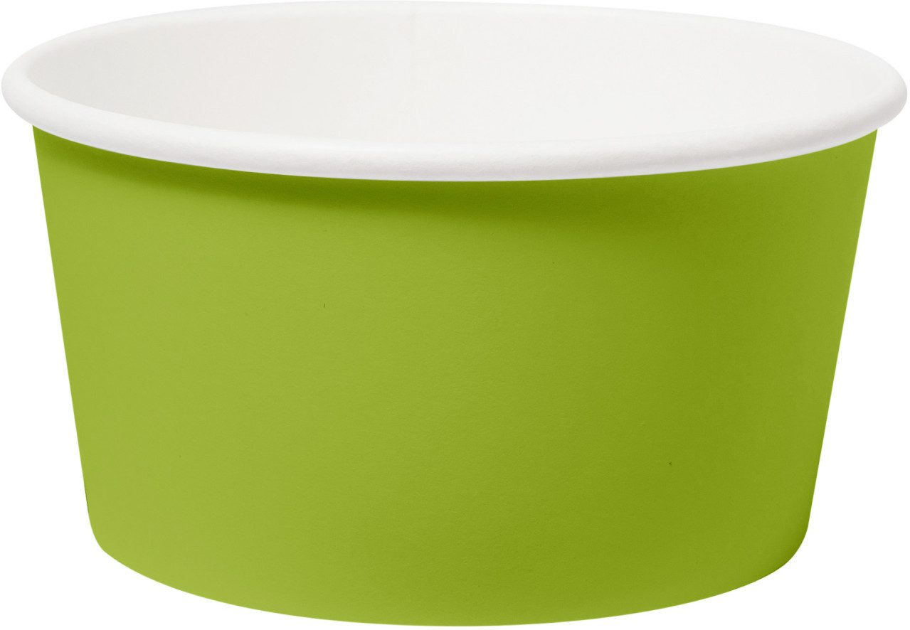 Duni Einweggeschirr-Set Duni Pappschale Bio grün Ø 11 x 6 cm 420 ml - 10, PP