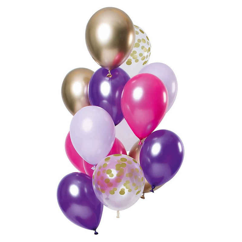 Folat Luftballon »Luftballons Golden Blush 30 cm, 12 Stück«