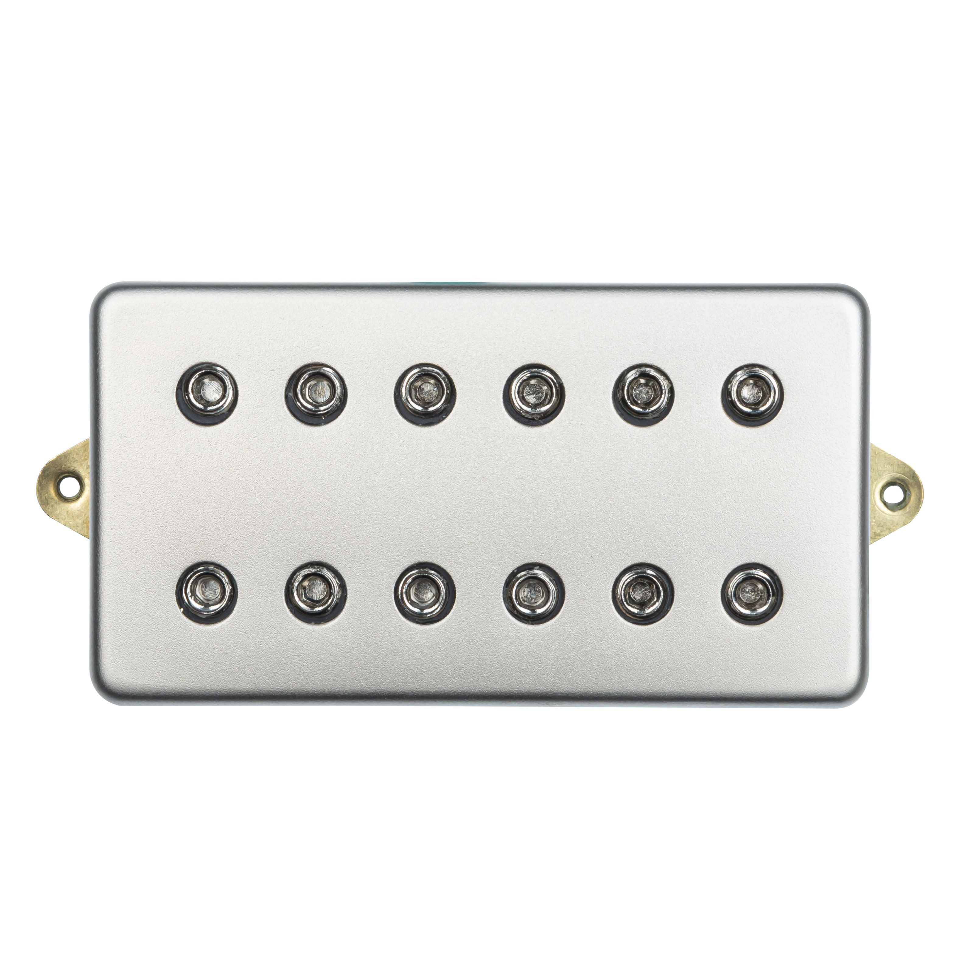 DiMarzio Tonabnehmer, (E-Gitarre Tonabnehmer, Humbucker), DP100 Super Distortion Bridge Satin Nickel Cover - Humbucker