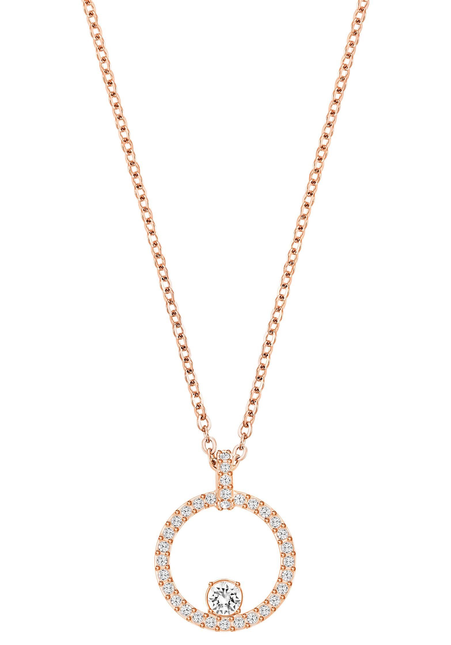 Swarovski Kette mit Anhänger CREATIVITY CIRCLE, mit Swarovski® Kristall günstig online kaufen