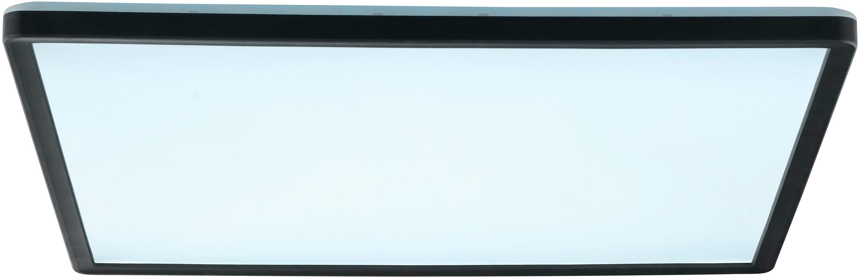 Hanseatic LED Panel DLP220A, CCT - über Fernbedienung, LED fest integriert, warmweiß - kaltweiß, Deckenlampe, Deckenleuchte, dimmbar, CCT über Wandschalter, Backlight