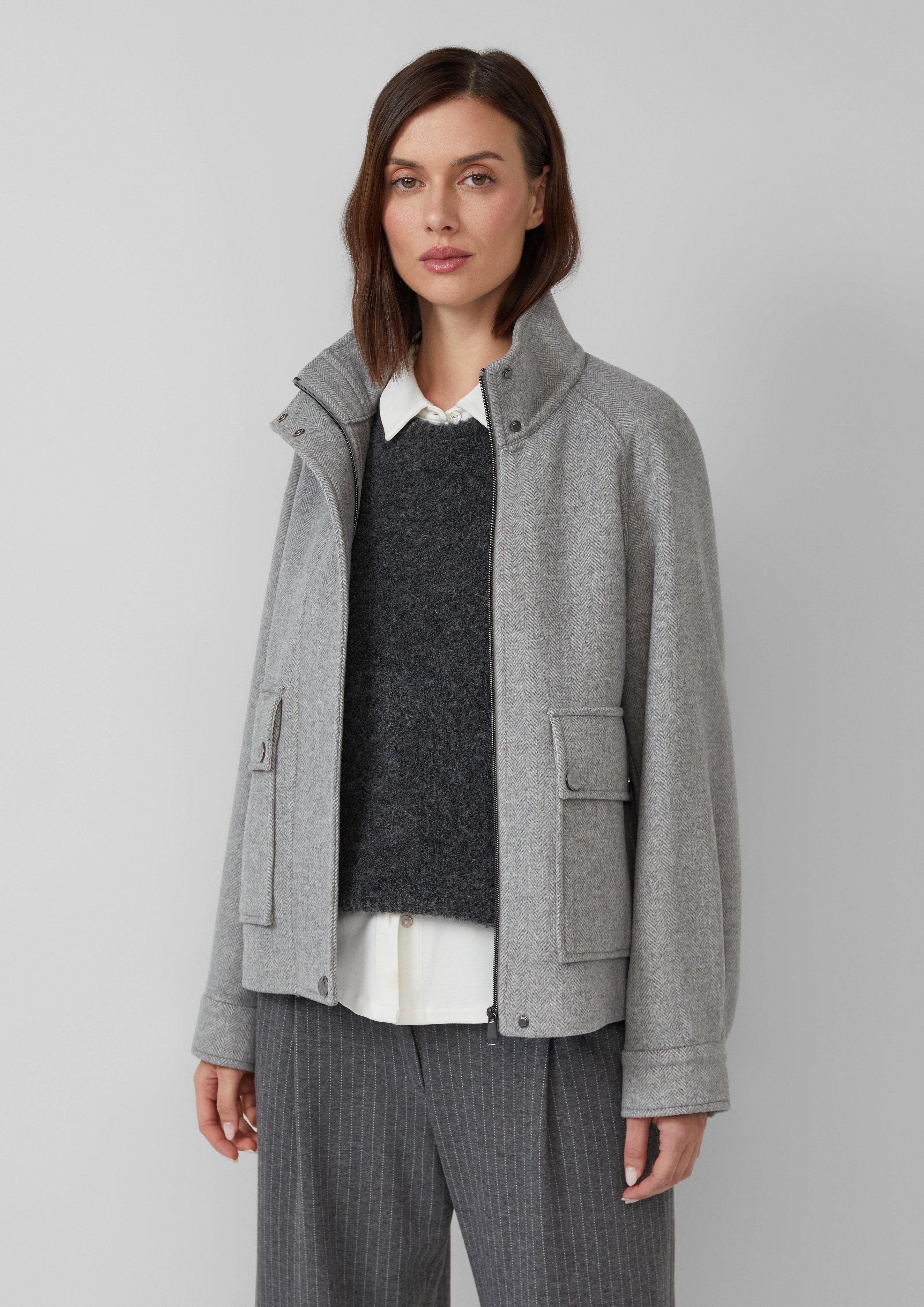 s.Oliver BLACK LABEL Funktionsjacke Wollmix-Jacke mit günstig online kaufen