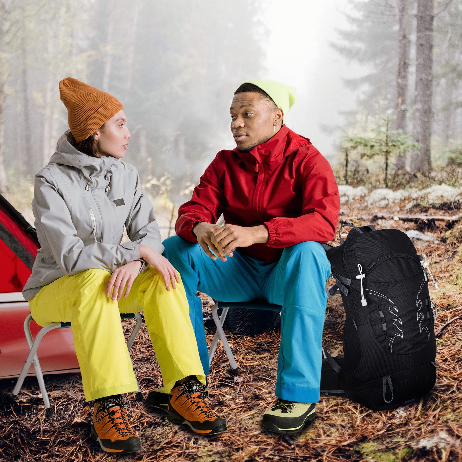 TAN.TOMI Wanderrucksack 30L Großer Wanderrucksack mit günstig online kaufen
