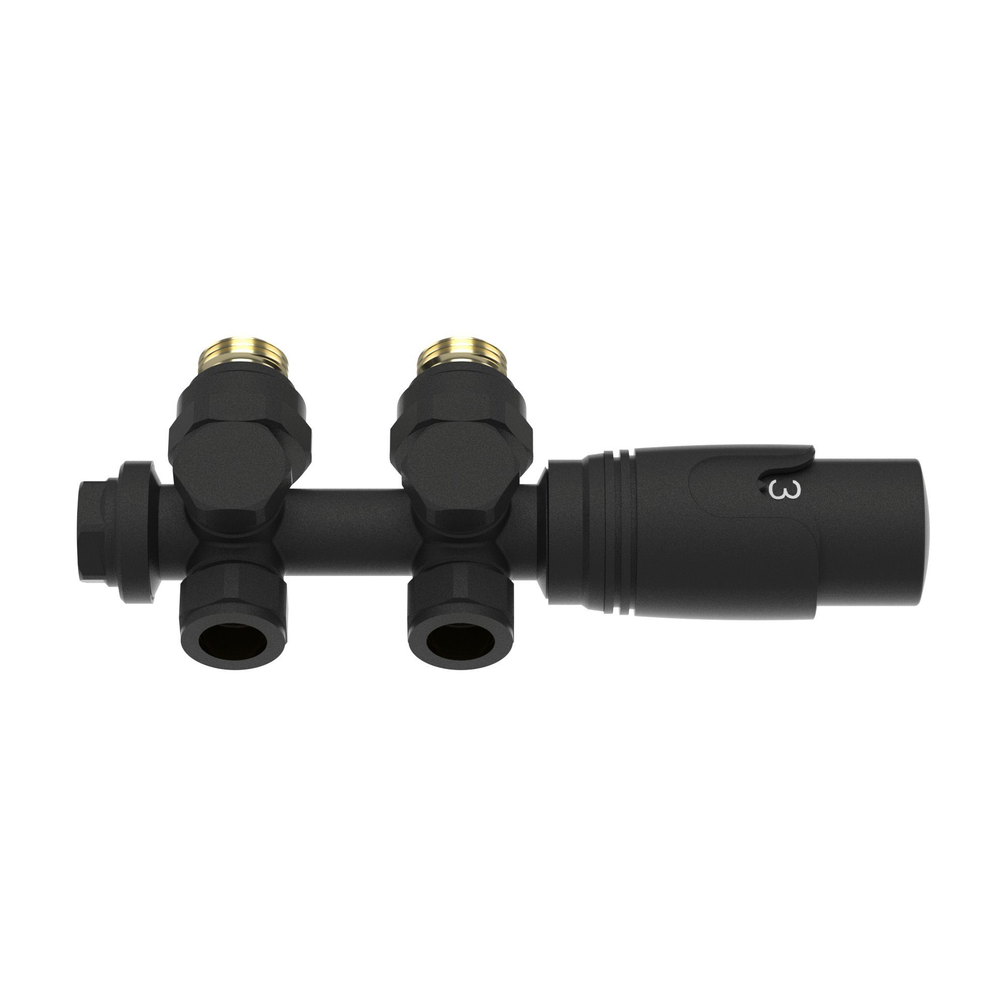 neu.haus Heizkörperthermostat, »Gloppen« Multiblock Set mit Thermostatkopf günstig online kaufen