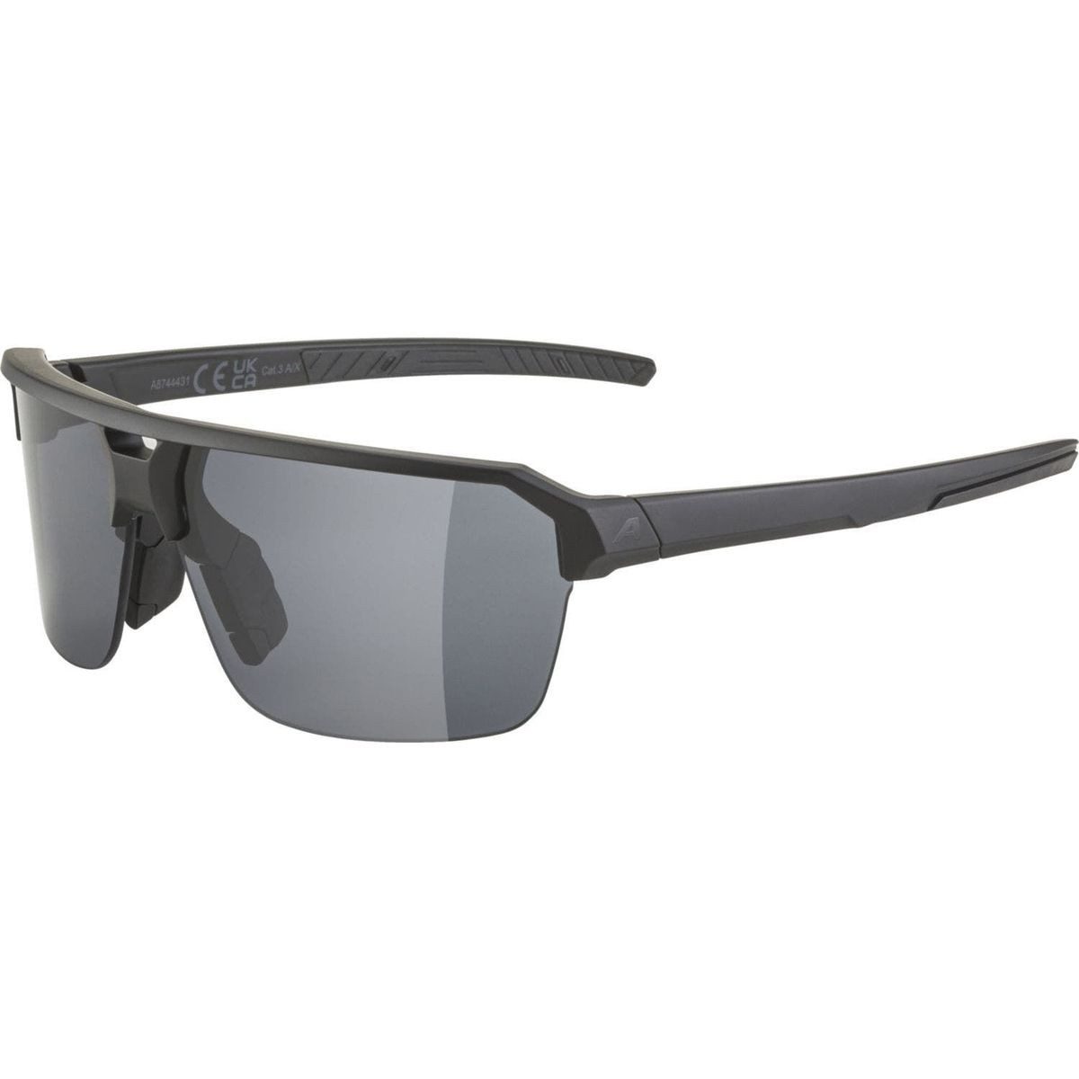*Alpina* Fahrradbrille Swift HR, Vielseitige Sonnenbrille mit UV-Schutz und sportlichem Stil, ideal