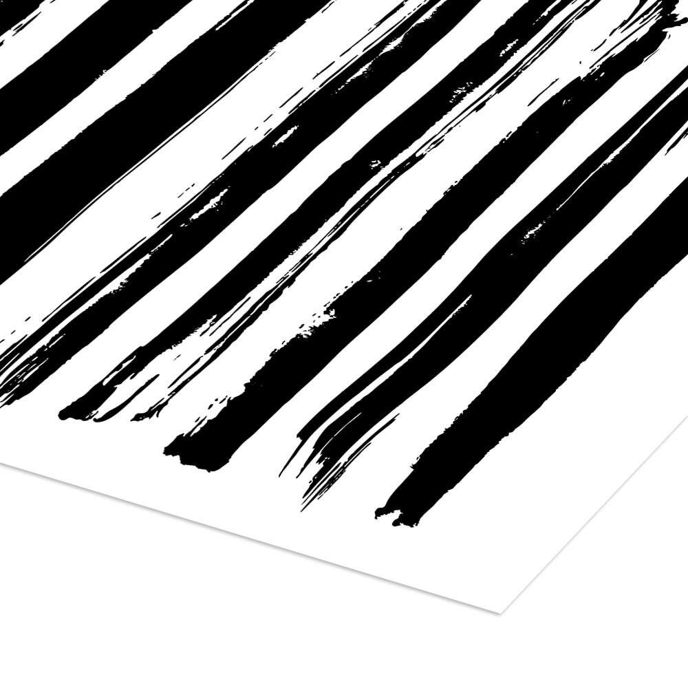 Posterlounge Wandbild Schwarze Linien auf Weiß, Editors Choice, erhältlich als Poster, Leinwandbild, Wandsticker oder Acrylglasbild