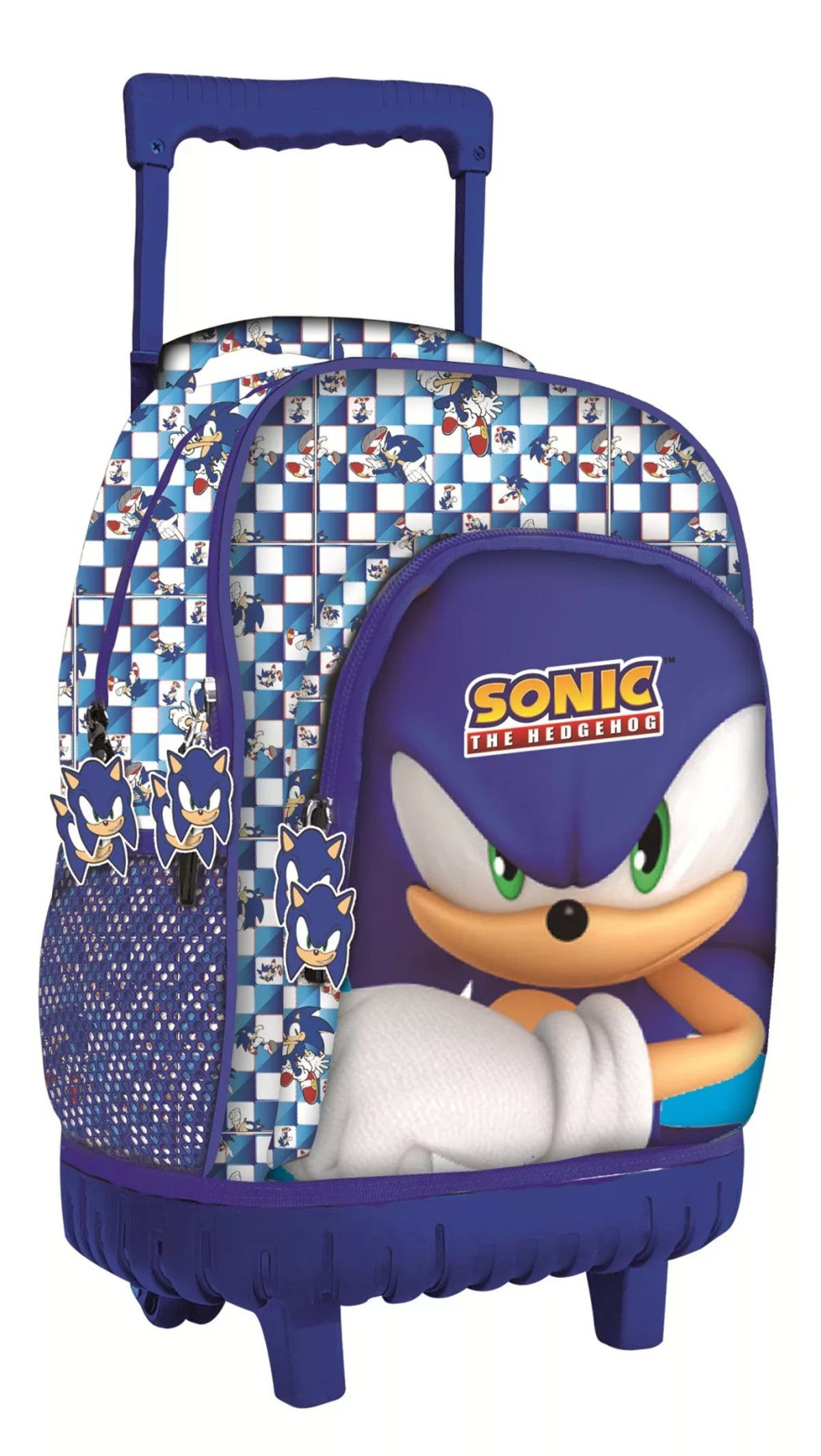 Sonic Rucksack Sonic the Hedgehog Modern Premium Rollschultasche, Tasche 44 cm