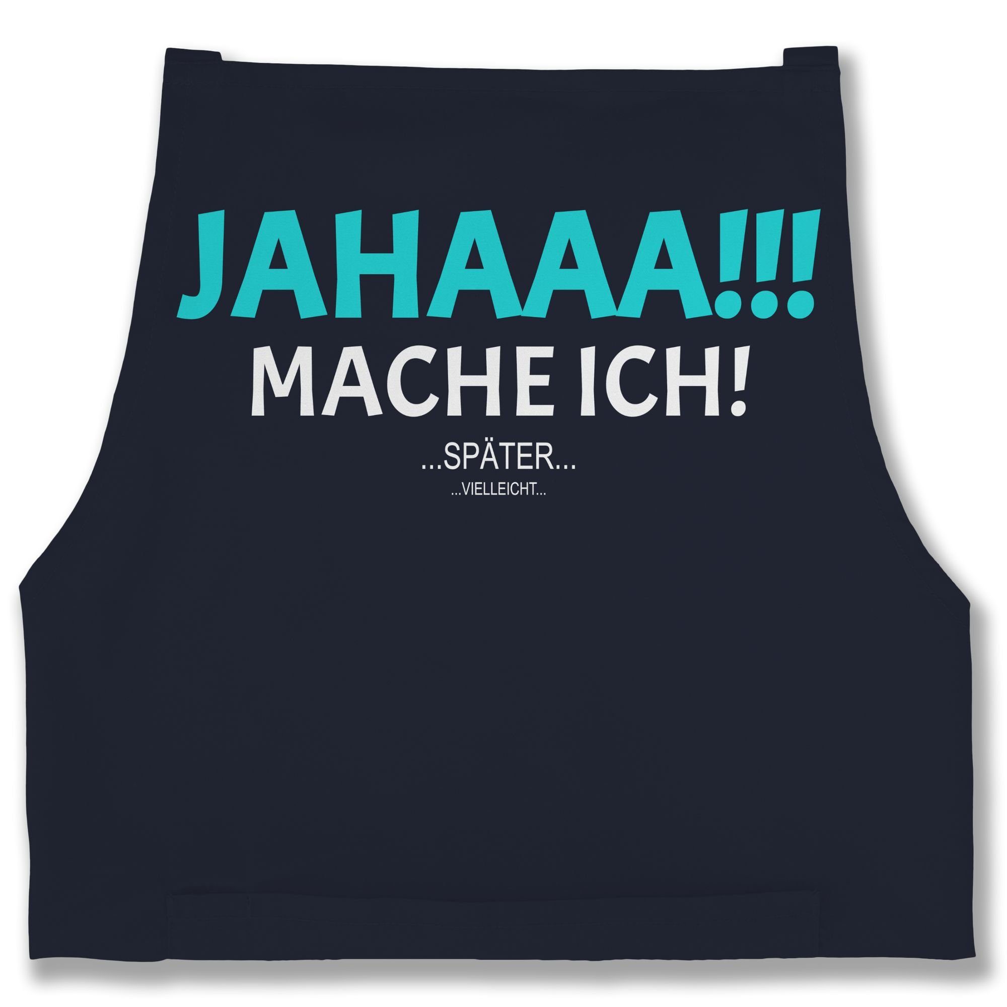 Shirtracer Kochschürze Ja mach ich aber günstig online kaufen