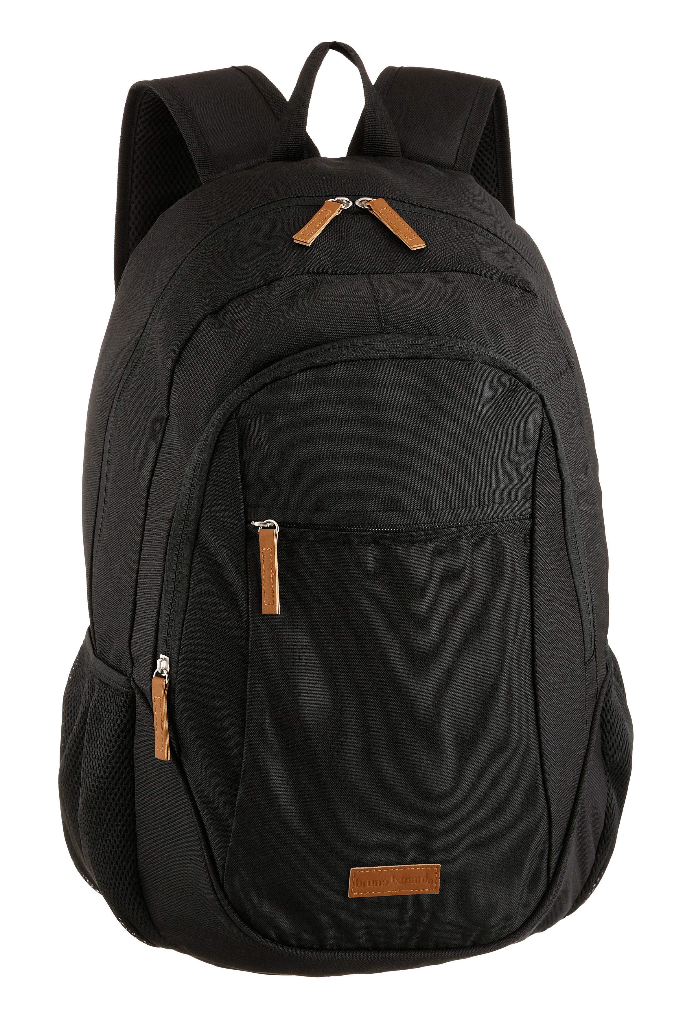 Bruno Banani Cityrucksack, mit seitlichen Steckfächern