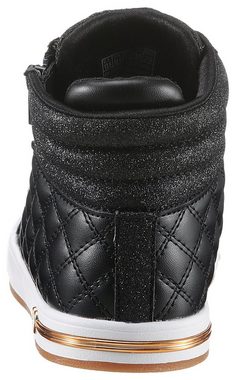 Skechers Kids SHOUTOUTS-QUILTED SQUAD Sneaker mit Metallic- und Glitzerdetails