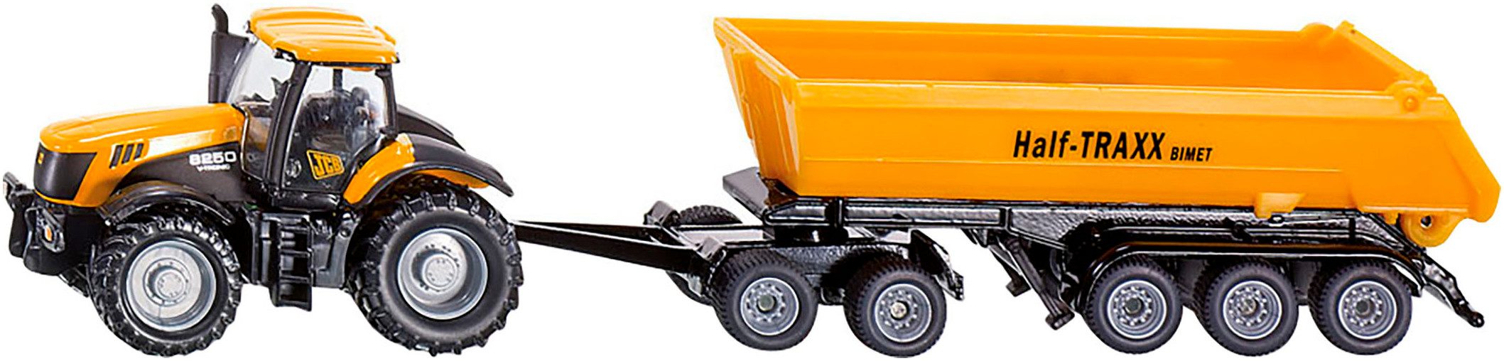 Siku Spielzeug-Traktor SIKU Farmer, JCB Traktor mit Dolly u. Kippmulde (185 günstig online kaufen