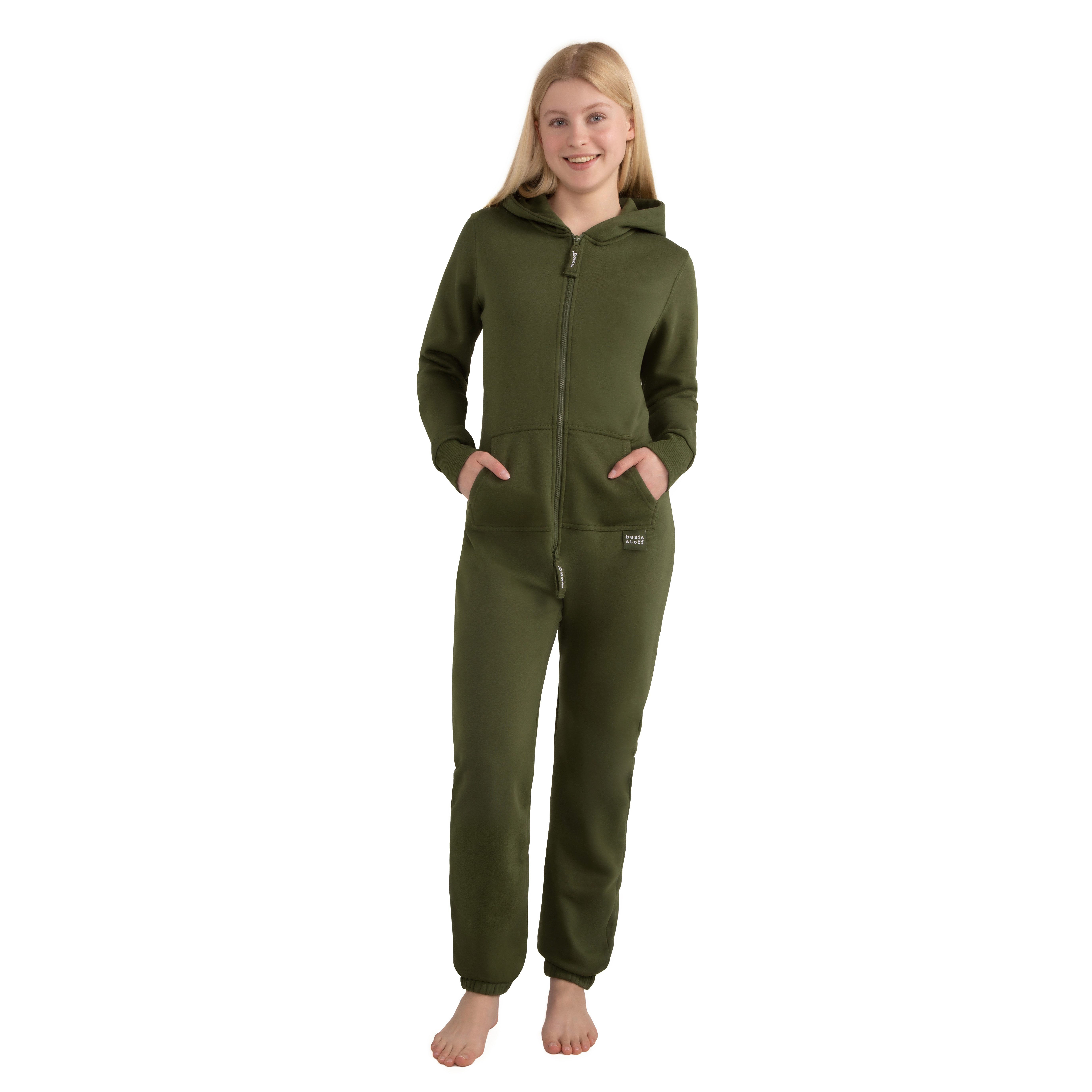 Basisstoff Jumpsuit Damen Jumpsuit Overall Onesie günstig online kaufen