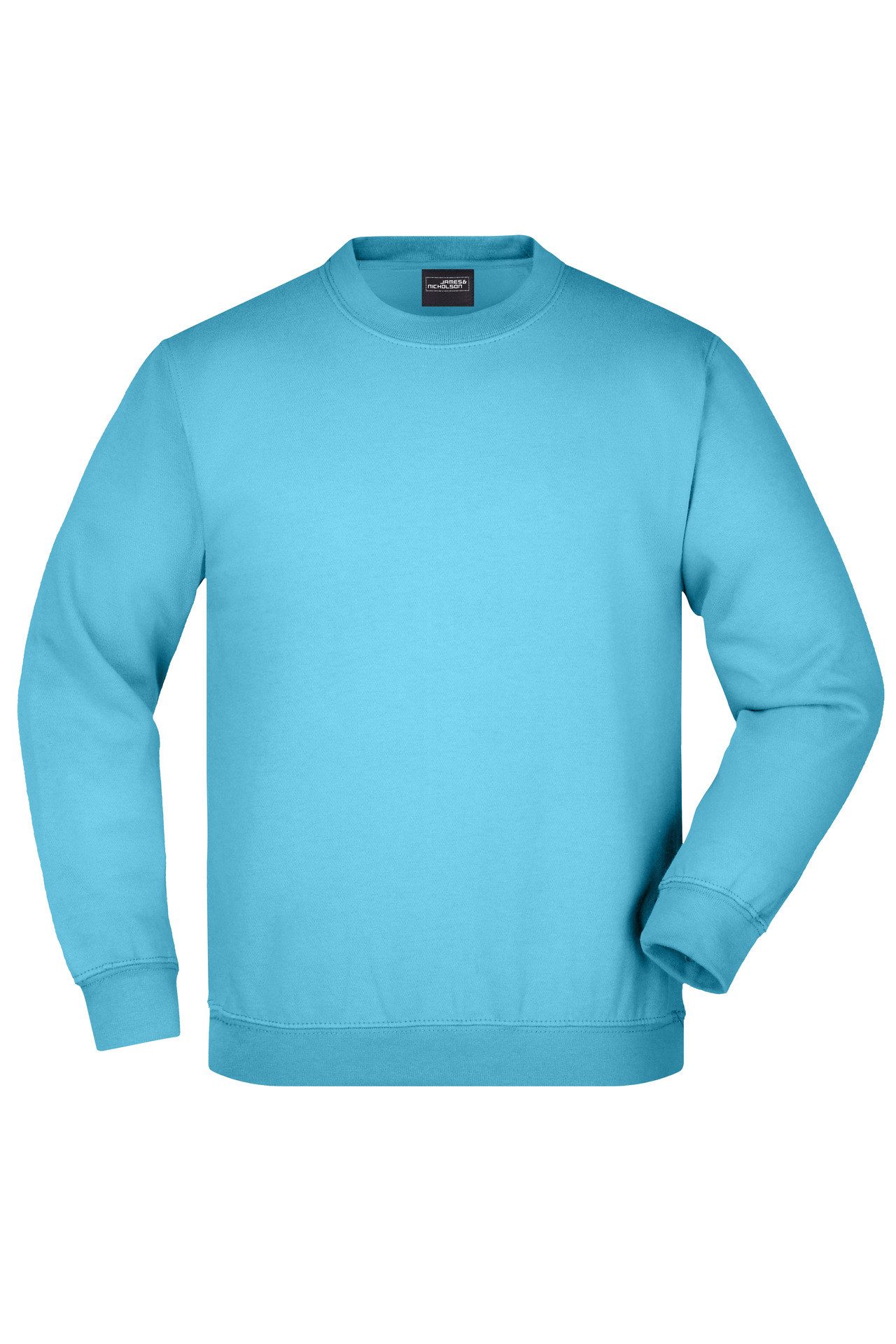 James & Nicholson Sweatshirt Kinder Sweatpullover innen weich angeraut Bequemer und angenehm warmer Pulli für Schule und Freizeit