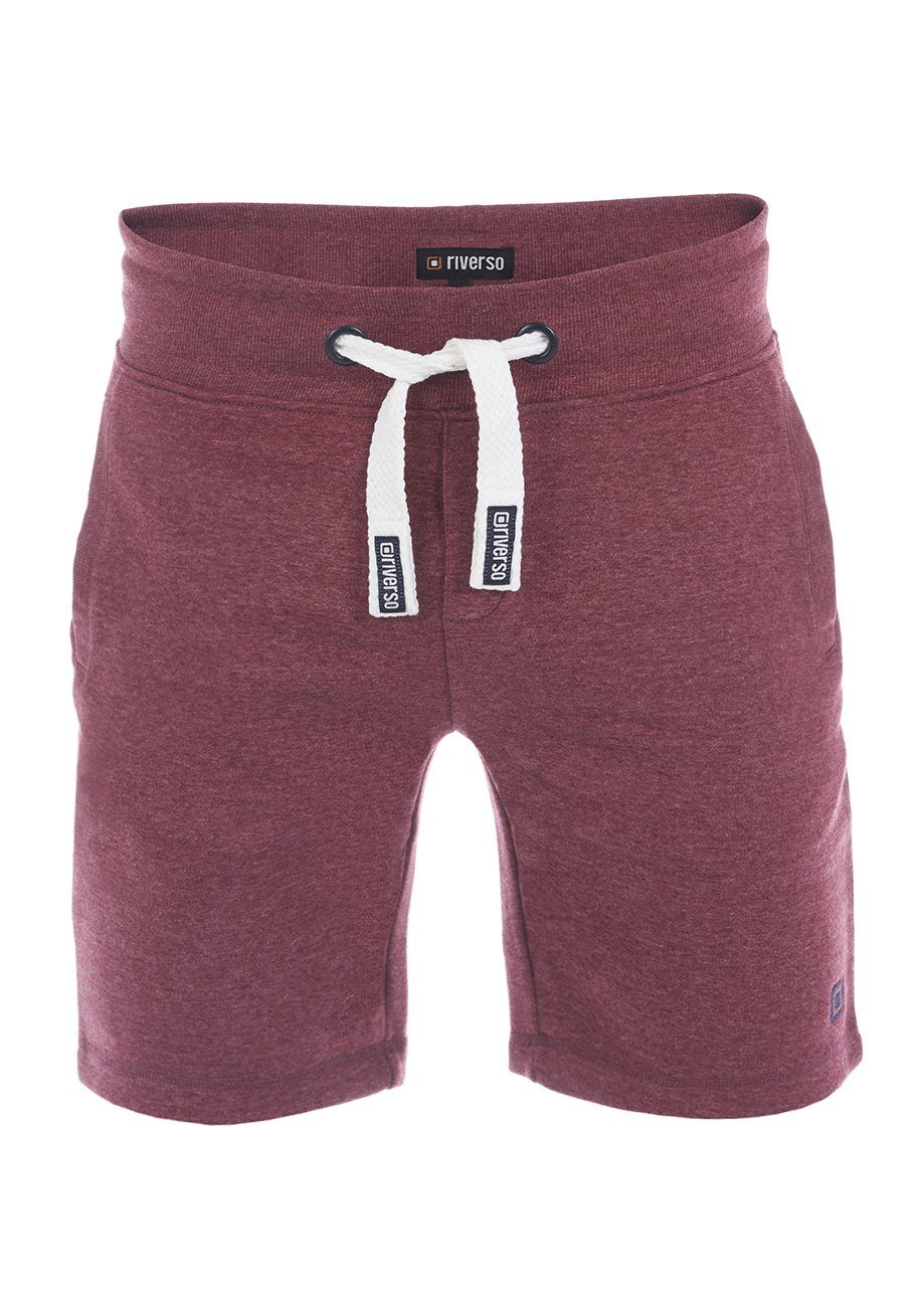riverso Sweatshorts Herren Sportshorts RIVMoritz Regular Fit Bermudashort mit Kordelzug