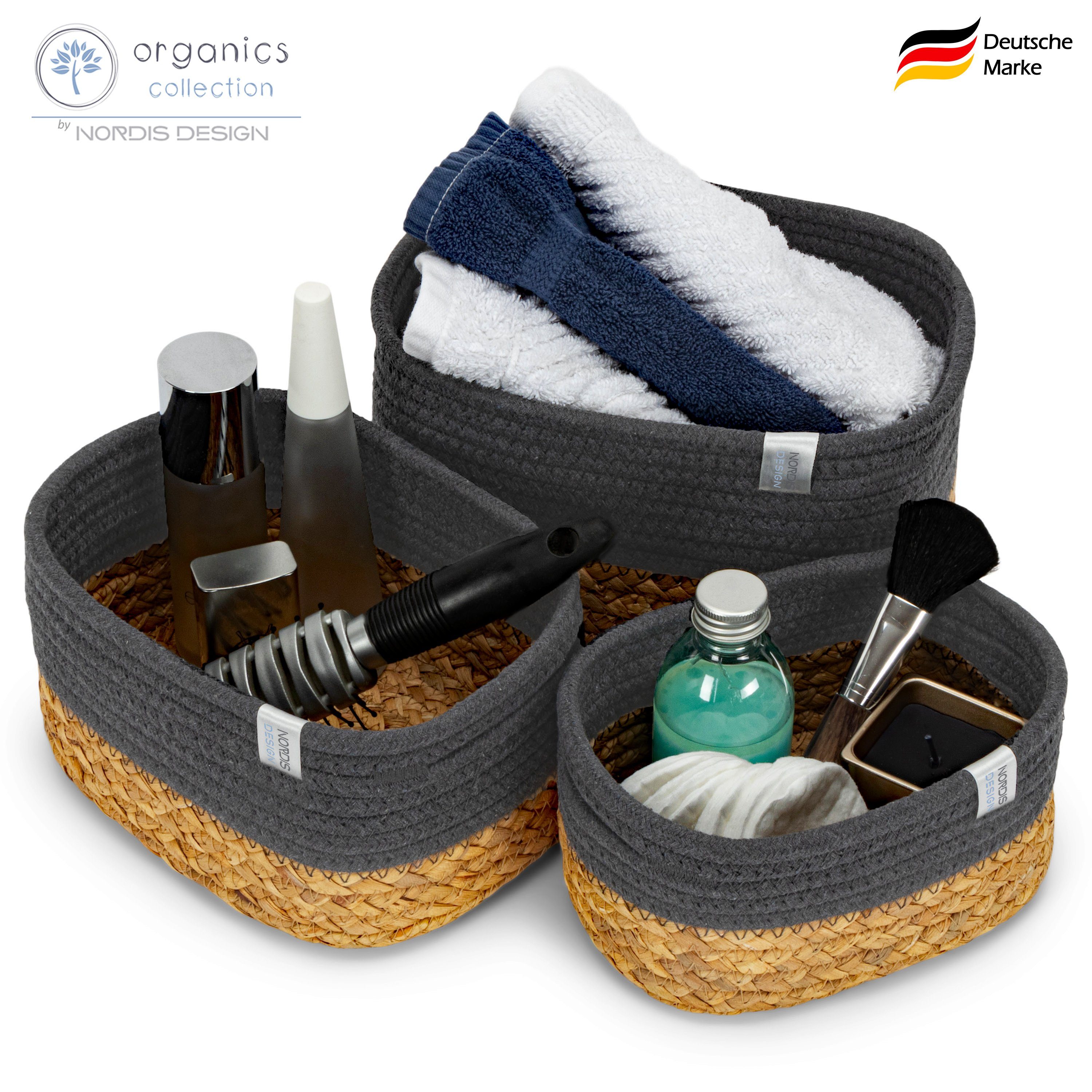 NORDIS DESIGN Aufbewahrungskorb Set "Alea" aus günstig online kaufen