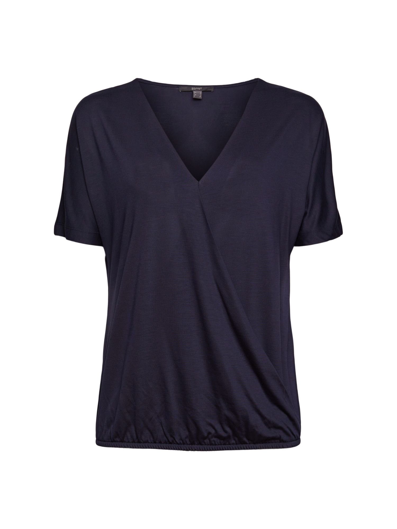 Wickel-T-Shirt T-Shirt Esprit Collection (1-tlg) NAVY