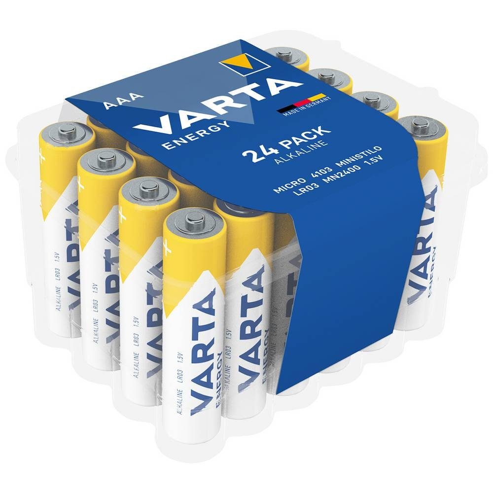 VARTA Energy Micro Батареи AAA Clear Value Pack 24 Batterie
