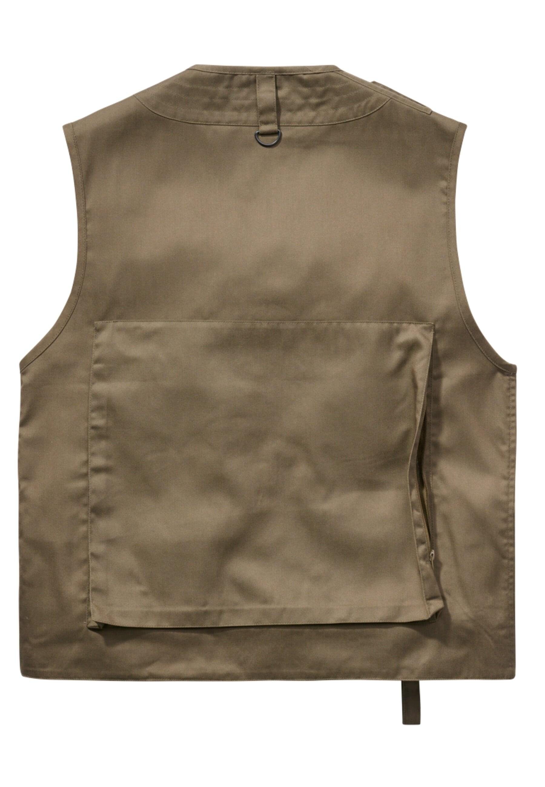 Vest Herren Hunting (1-tlg) Steppweste Brandit olive