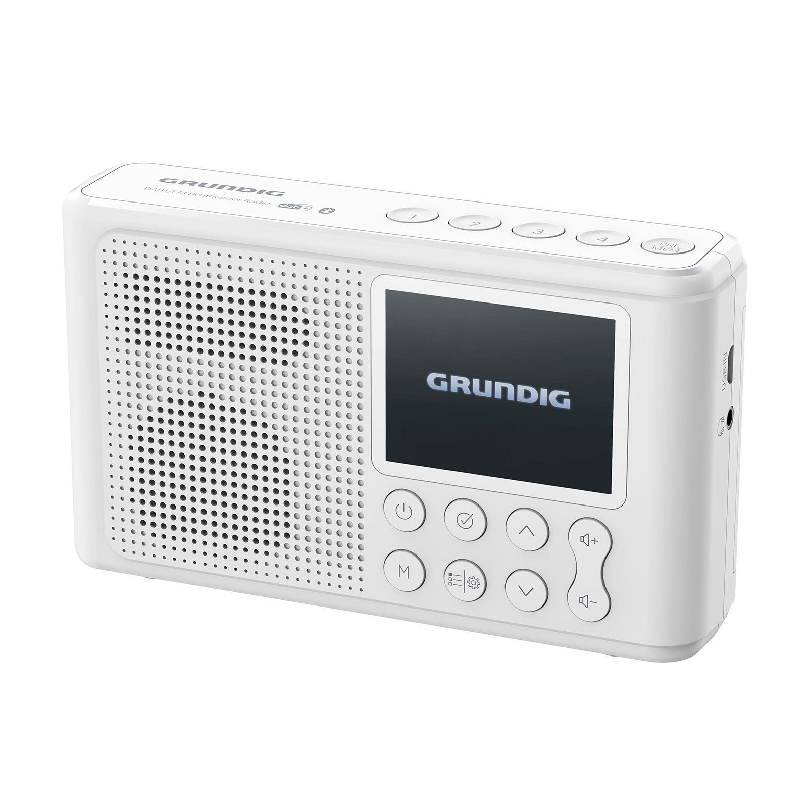 Grundig Music (Bluetooth) Weiß (DAB) Digitalradio 6500
