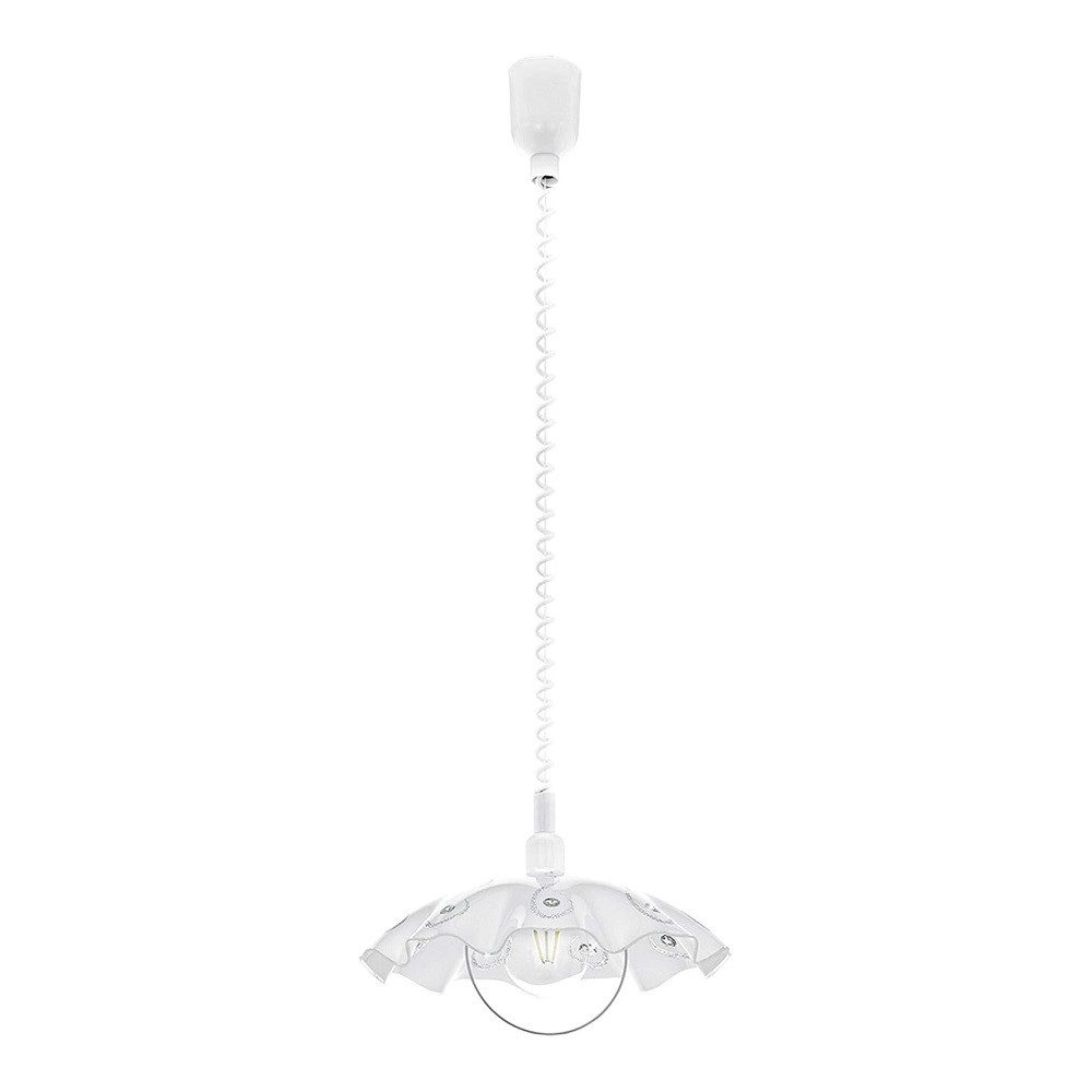 EGLO Deckenleuchten 96072 Pendelleuchte "VETRO" Kunststoff-Glas günstig online kaufen
