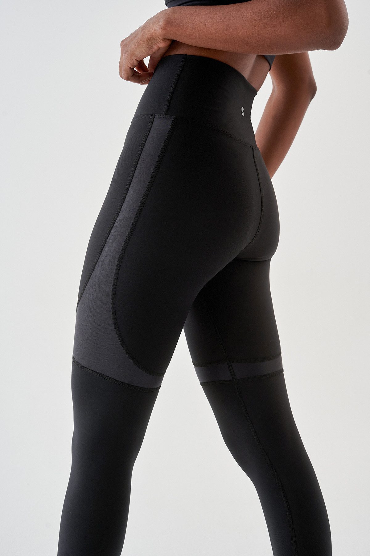 Superstacy Leggings Yvonne Sport-Leggings mit Glänzend Details