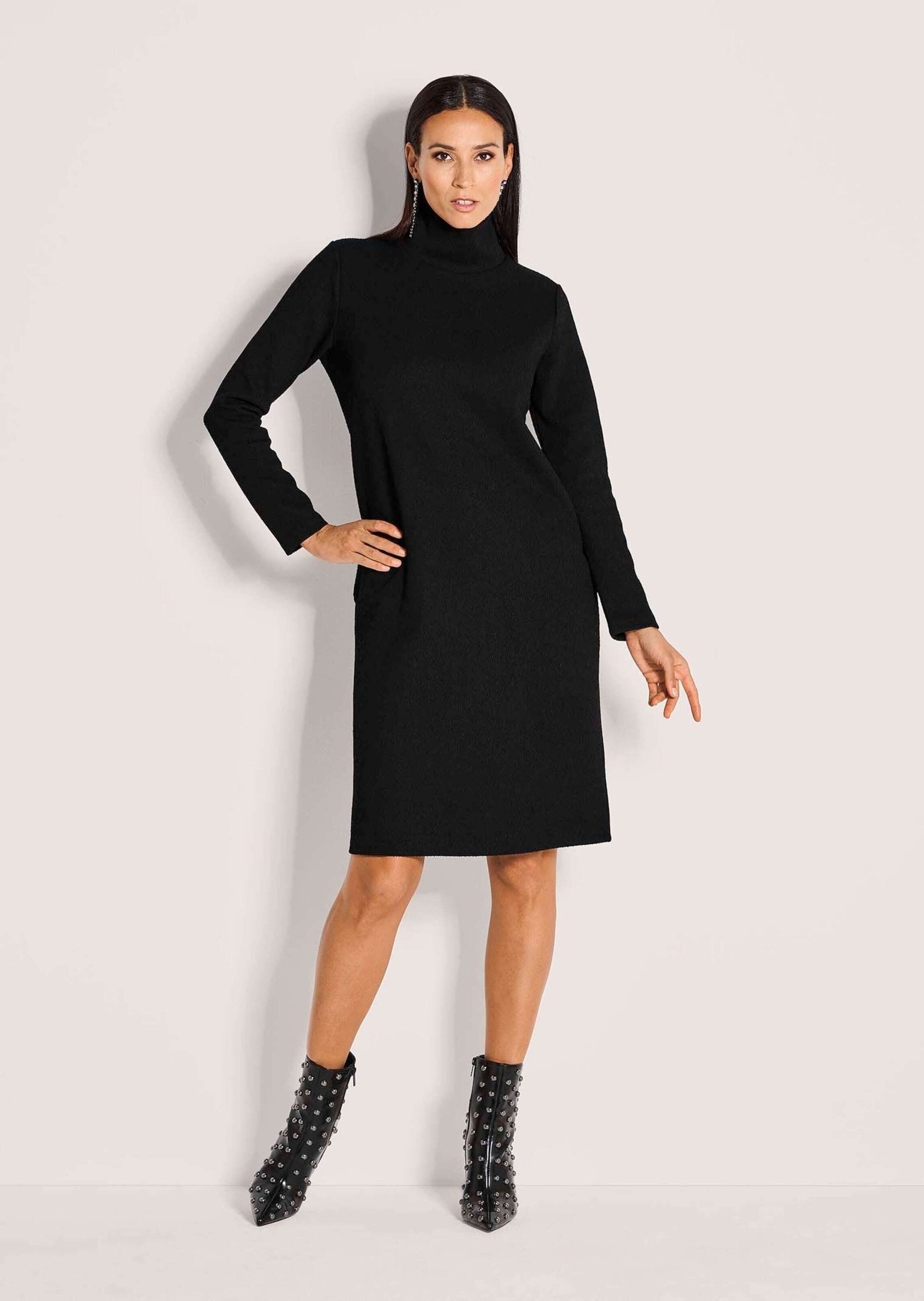 MADELEINE Midikleid Elegantes Businesskleid mit Stehkragen günstig online kaufen