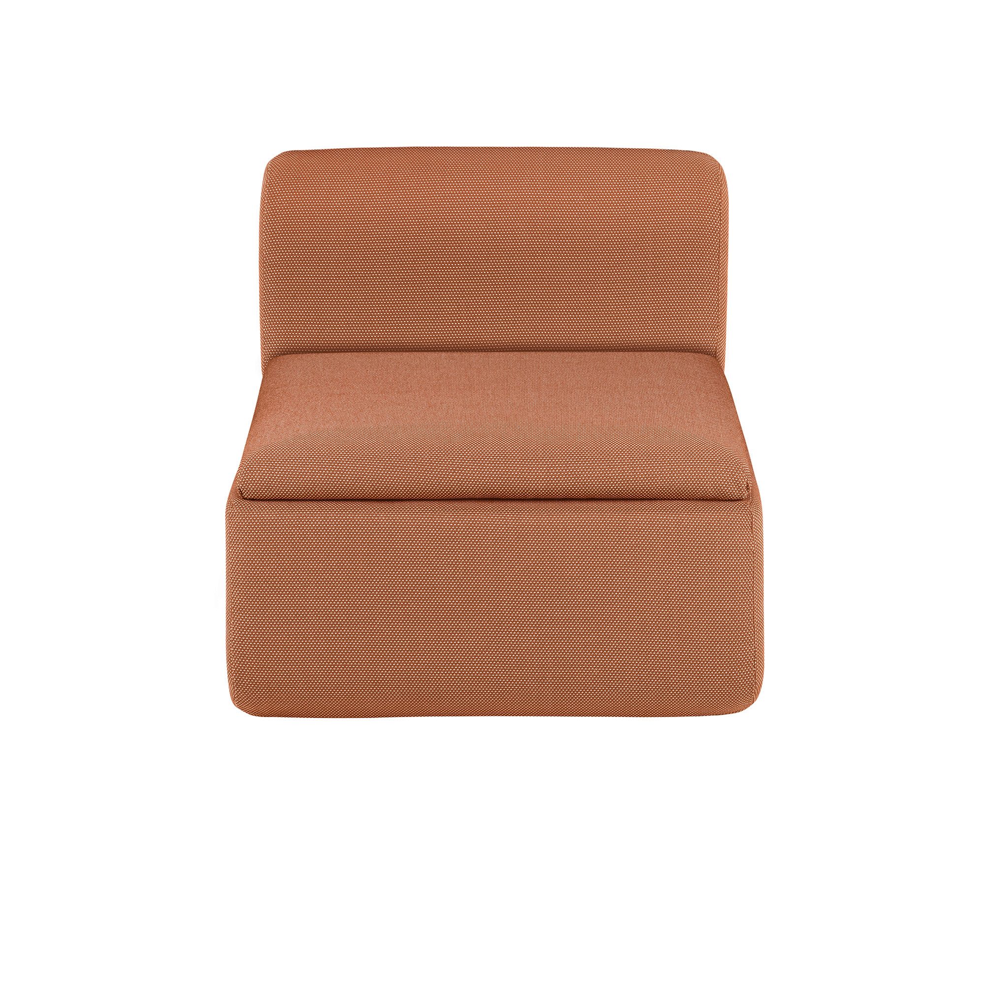 blomus Loungesofa 1-Sitzer Modul -GROVA- Sitzmodul, Couch-Modul, Sofa: Outdoor, 1 Teile, Wetterfester Olefin-Stoff, flexible Loungeflächen, Kombinierbar