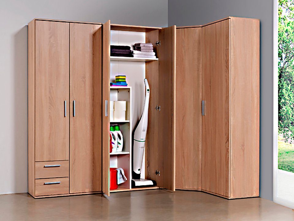 Procontour Hochschrank Clara Breite 64cm, Eiche Einlegeböden | Sonoma Sonoma Eiche mit