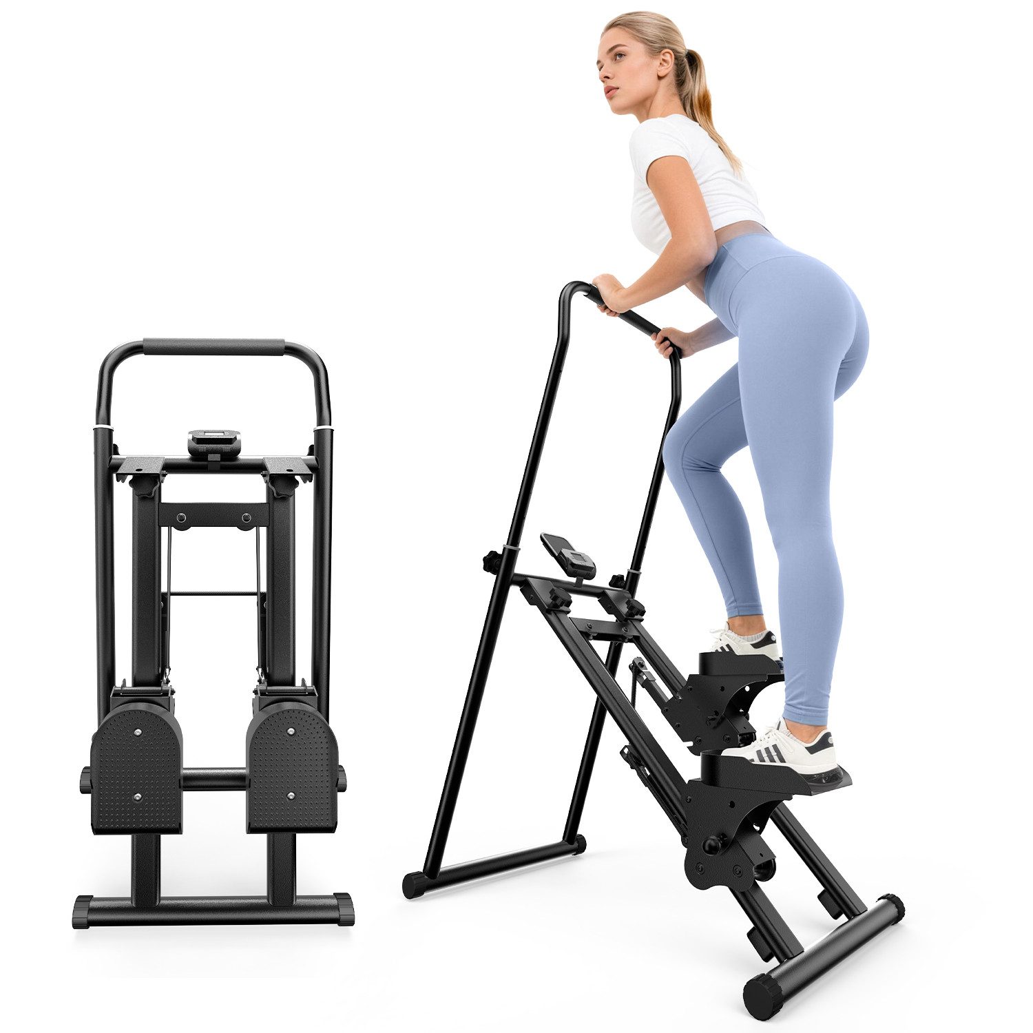 Dskeuzeew Stepper Climber- Power Stepper - Stair Stepper für Heimtraining
