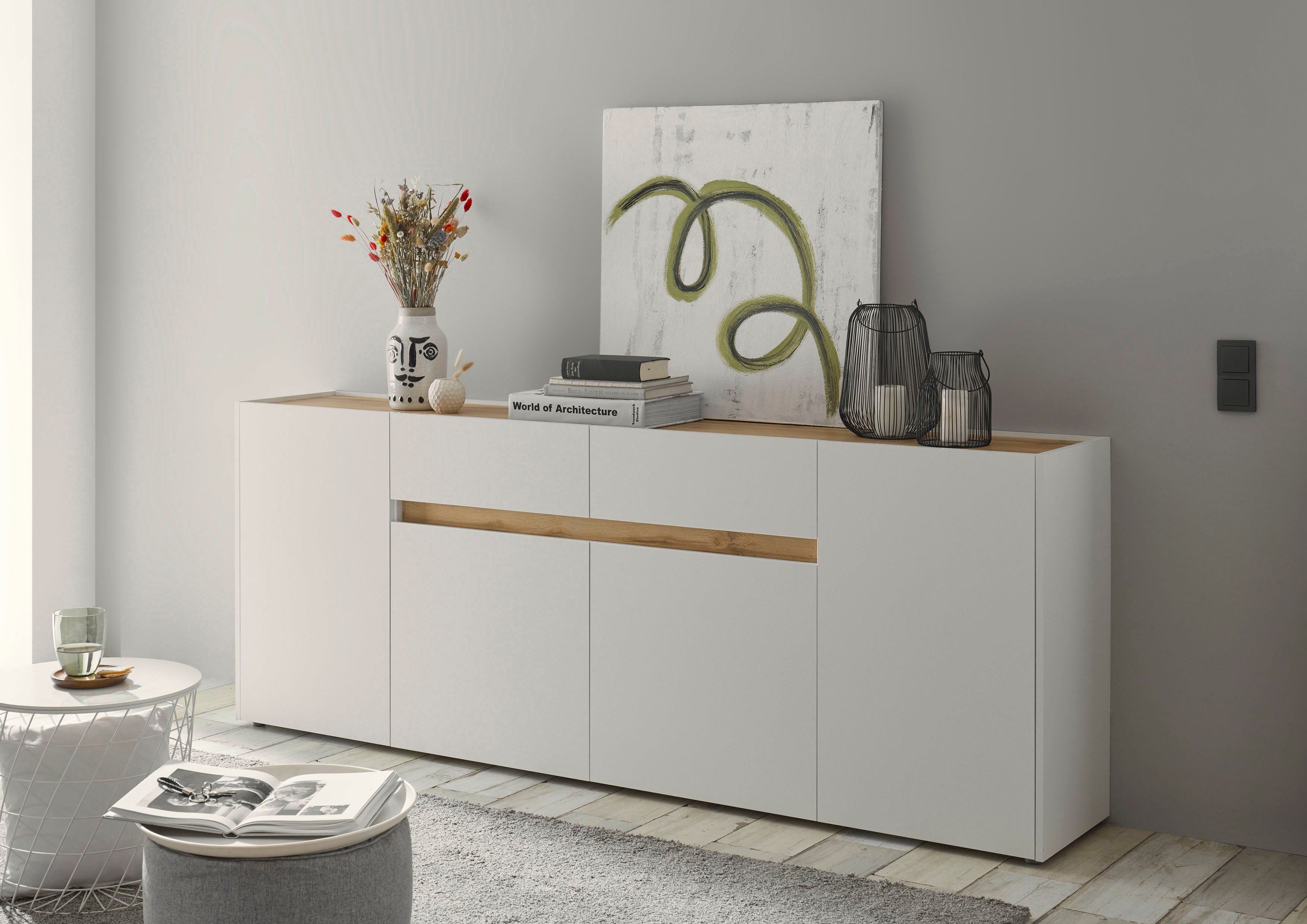 INOSIGN Sideboard "City/Giron, moderner Schrank, Kommode, Stauraumschrank" günstig online kaufen