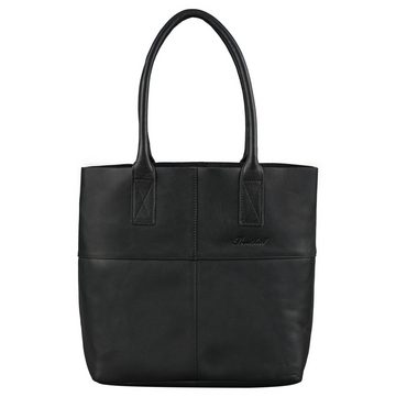 Benthill Shopper Damen Echt Leder Schultertasche Vintage Handtasche Hochwertiger Beutel, Reißverschlussfach