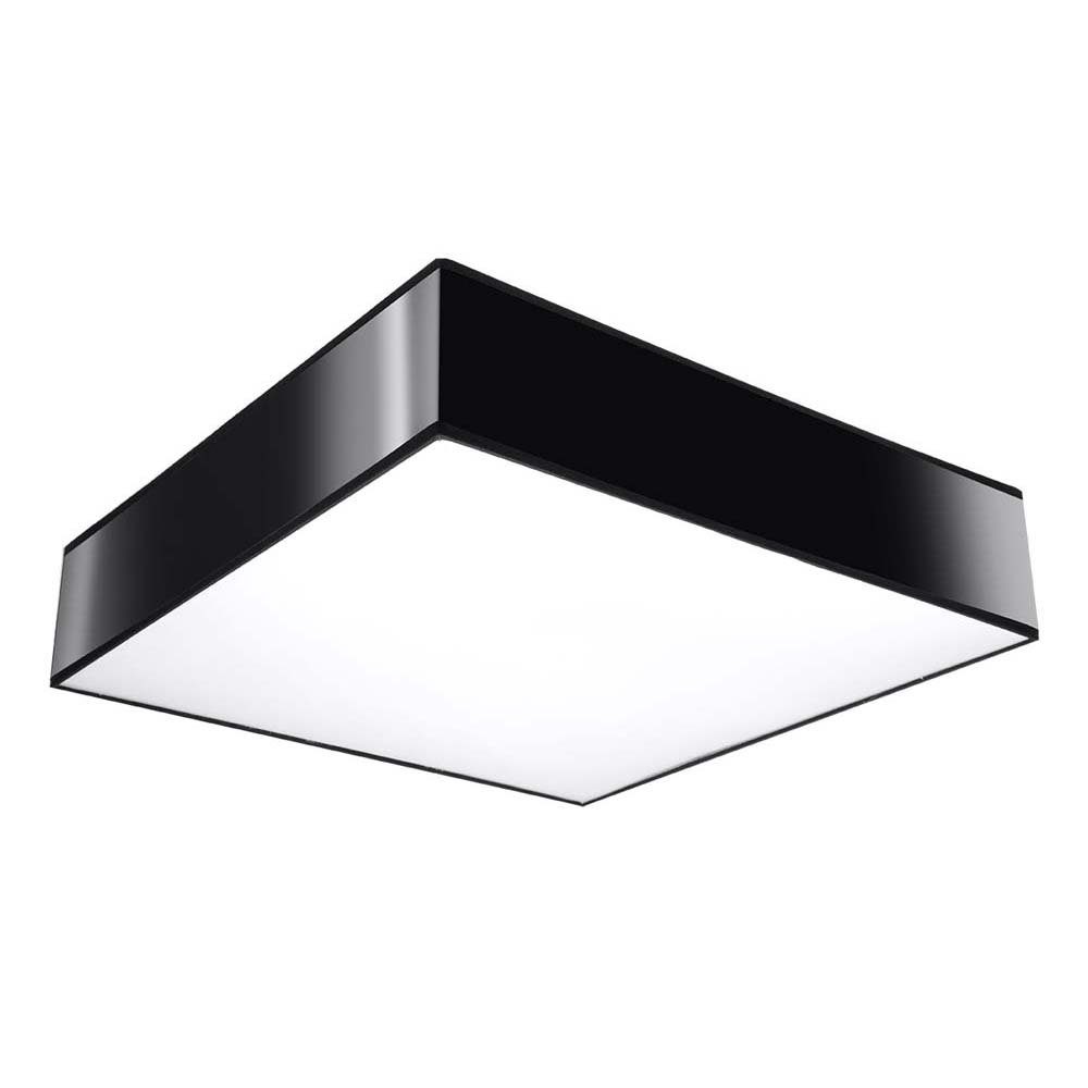 etc-shop Deckenstrahler, inklusive, Wohnzimmer Deckenlampe Esszimmer Leuchtmittel Stahl Deckenleuchte PVC Schwarz nicht