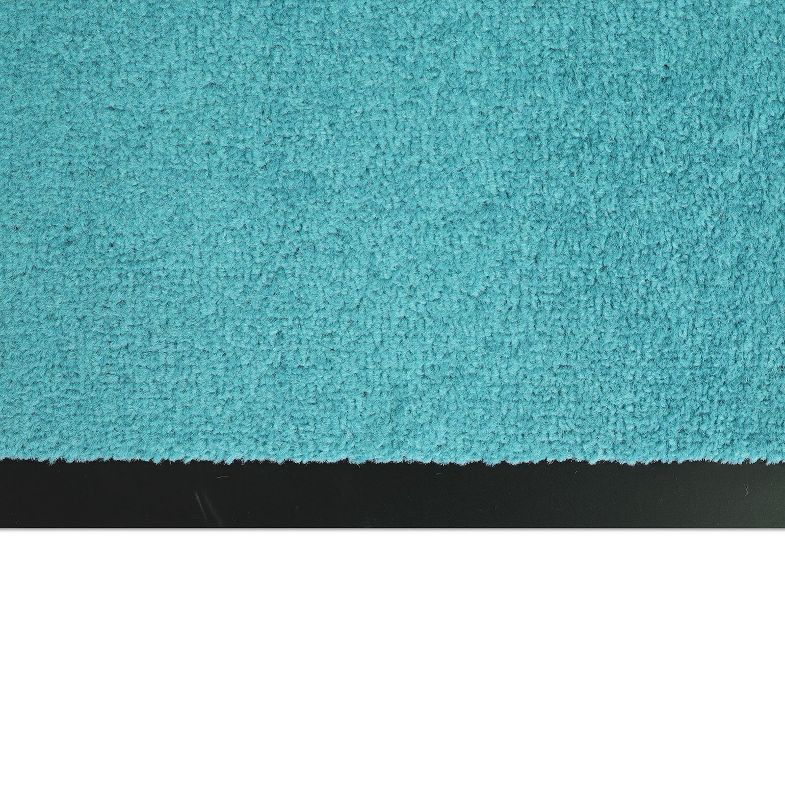 7 Monochrom mm Farben Türkis & Zuschnitt, Höhe: Größen, Schmutzfangmatte Floordirekt, Fußmatte Viele