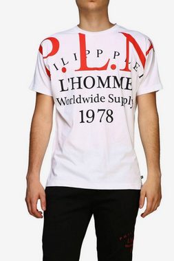 PHILIPP PLEIN T-Shirt Philipp Plein PP Mens Cult Gold Cut Shirt Round Neck P.L.N. T-Shirt Sh