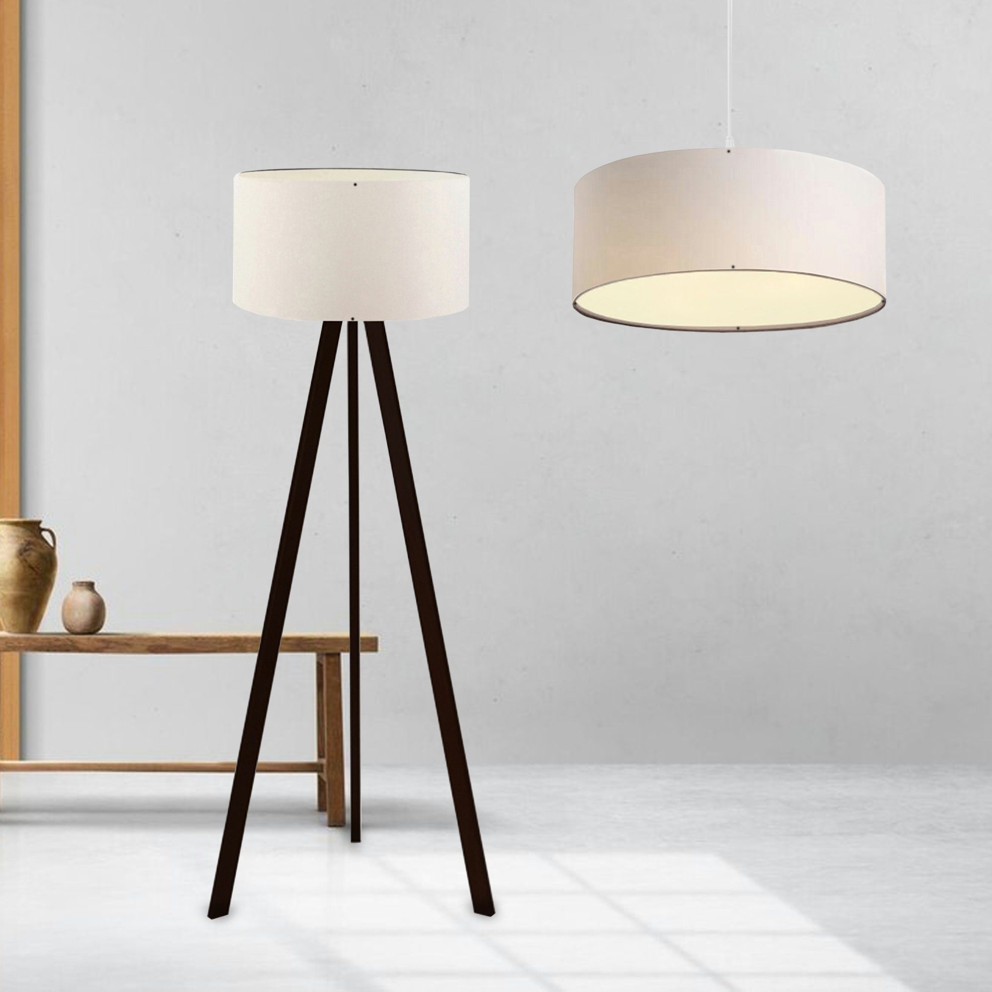 lux.pro Stehlampe, ohne Leuchtmittel, »Scunthorpe« Set günstig online kaufen