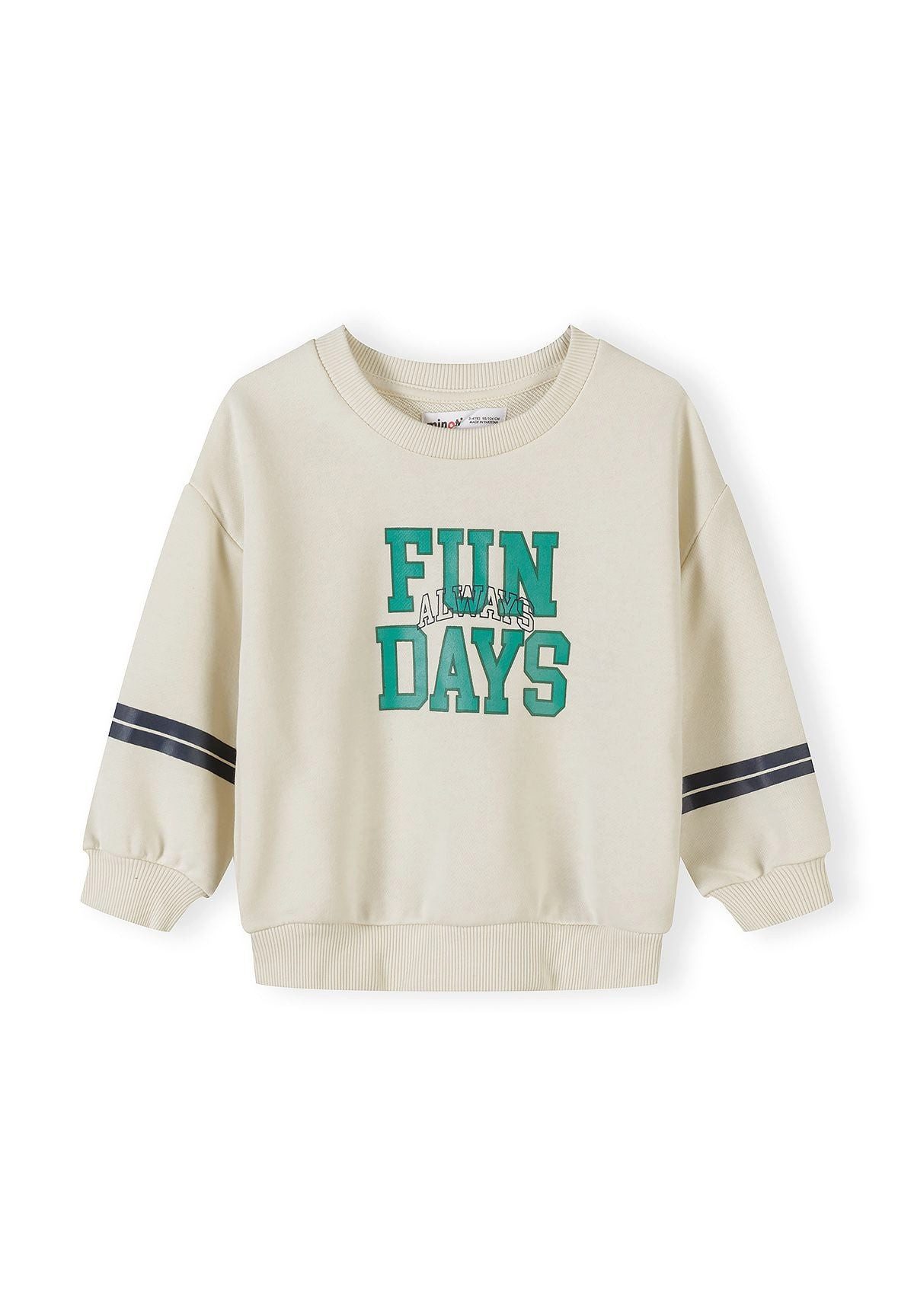 MINOTI Sweatshirt für Jungen mit Brustprints (Packung, 2-tlg) zwei Motive – Bild 2 von 5