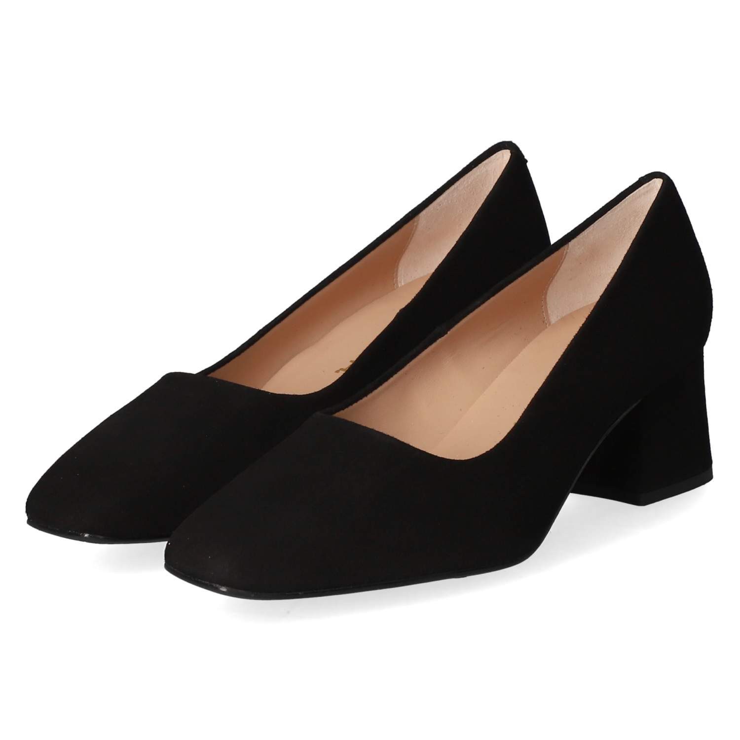 Unisa Unisa LOWE_FS26_KS_BLACK Damen Rauleder black Keilpumps
