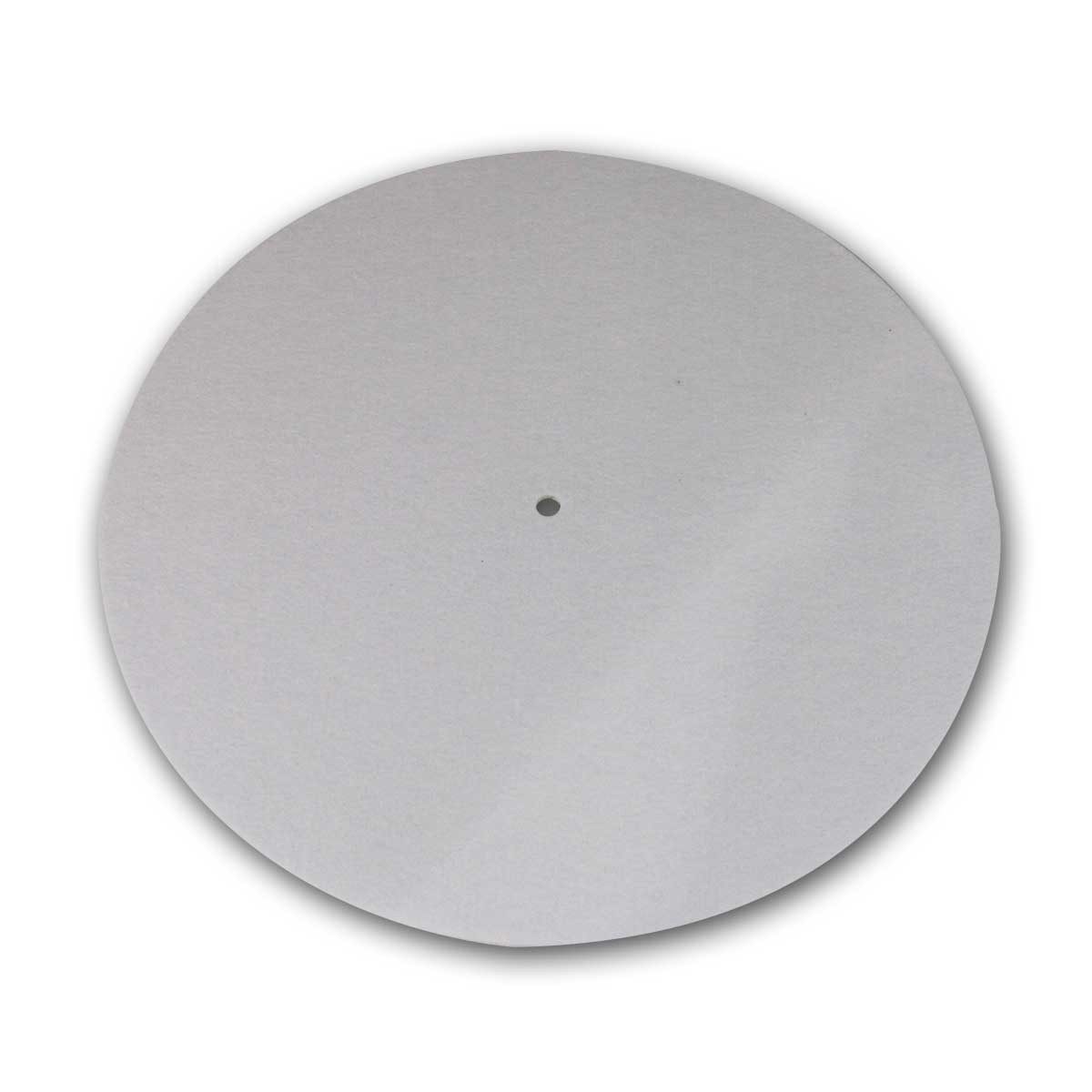 Dynavox Plattentellerauflage PM2 Filz weiß antistatisch Plattenspieler