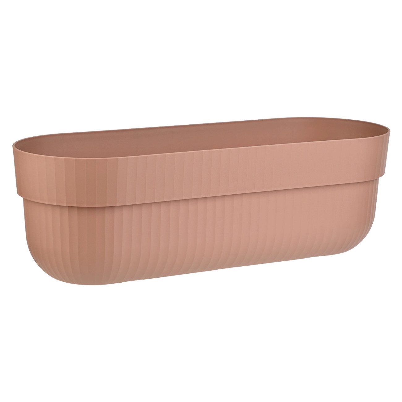 Engelland Blumenkasten mit Wasserspeicher/Drainagesystem und Abstandshalter (Vorteils-Set, 1 St), Blumentopf, 50 cm, PP-Kunststoff, Balkonkasten, länglich, formstabil