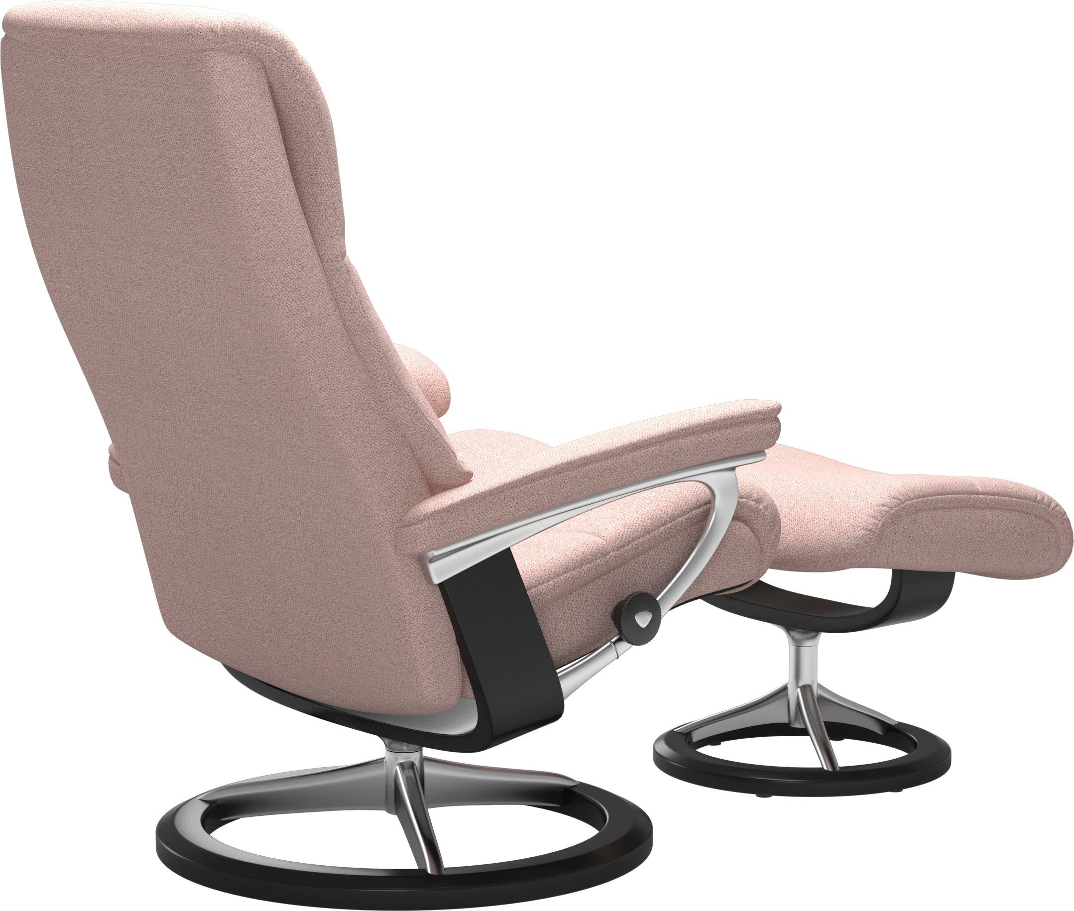 Stressless® Relaxsessel View, mit Base, Signature Größe S,Gestell Schwarz