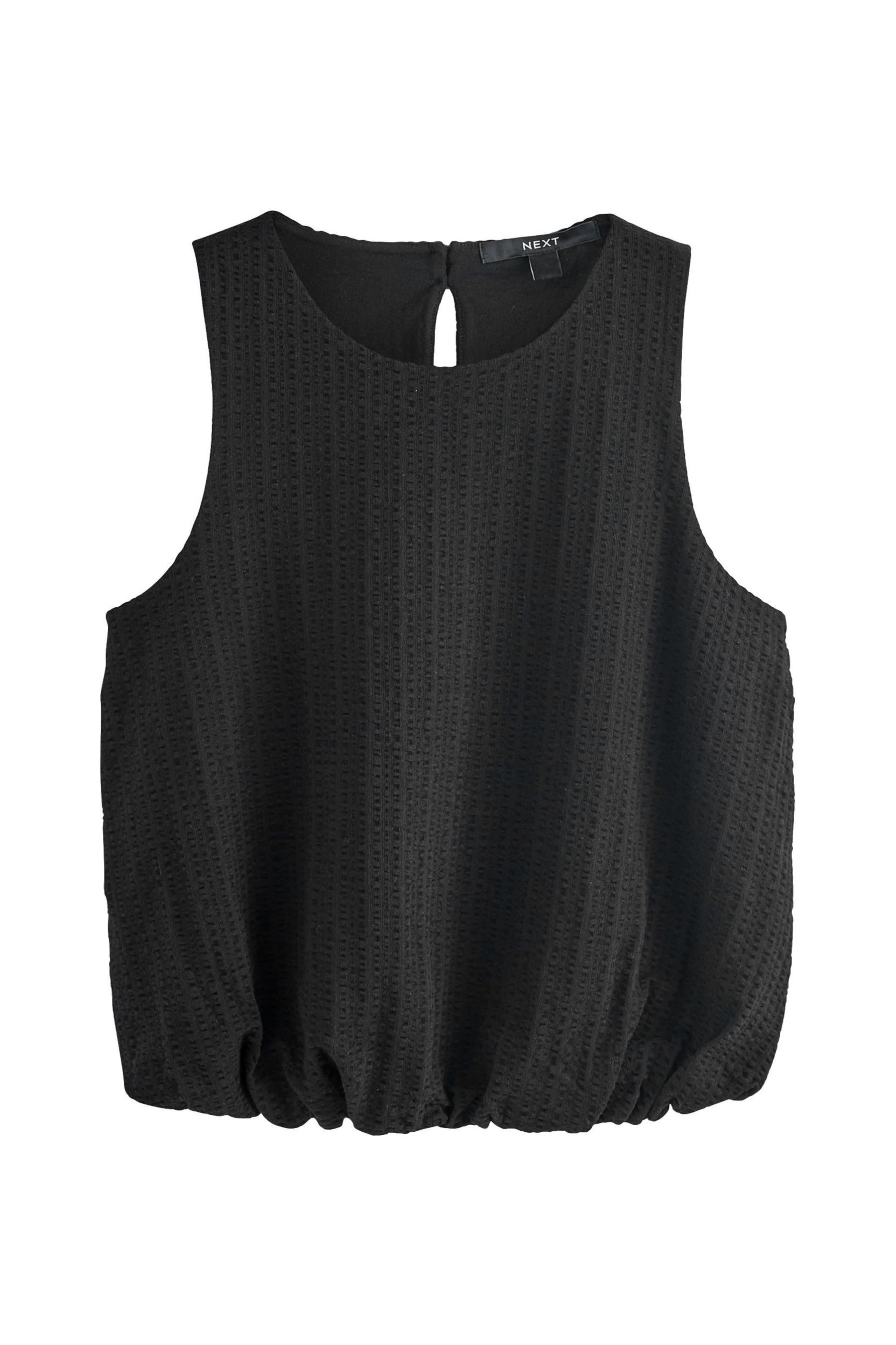 Next Shirttop Ärmelloses Top mit Ballonsaum günstig online kaufen