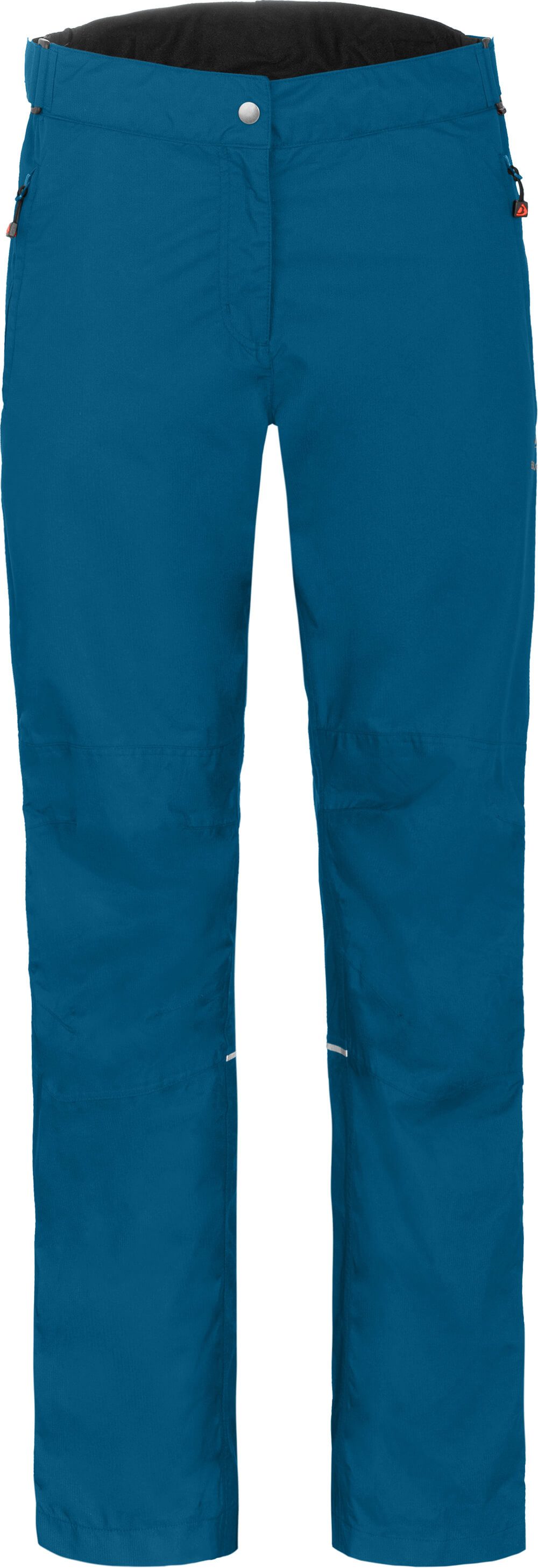 Bergson Regenhose LYNDE Damen Regenhose, Netzfutter, 12000 mm Wassersäule, Kurzgrößen, Saphir