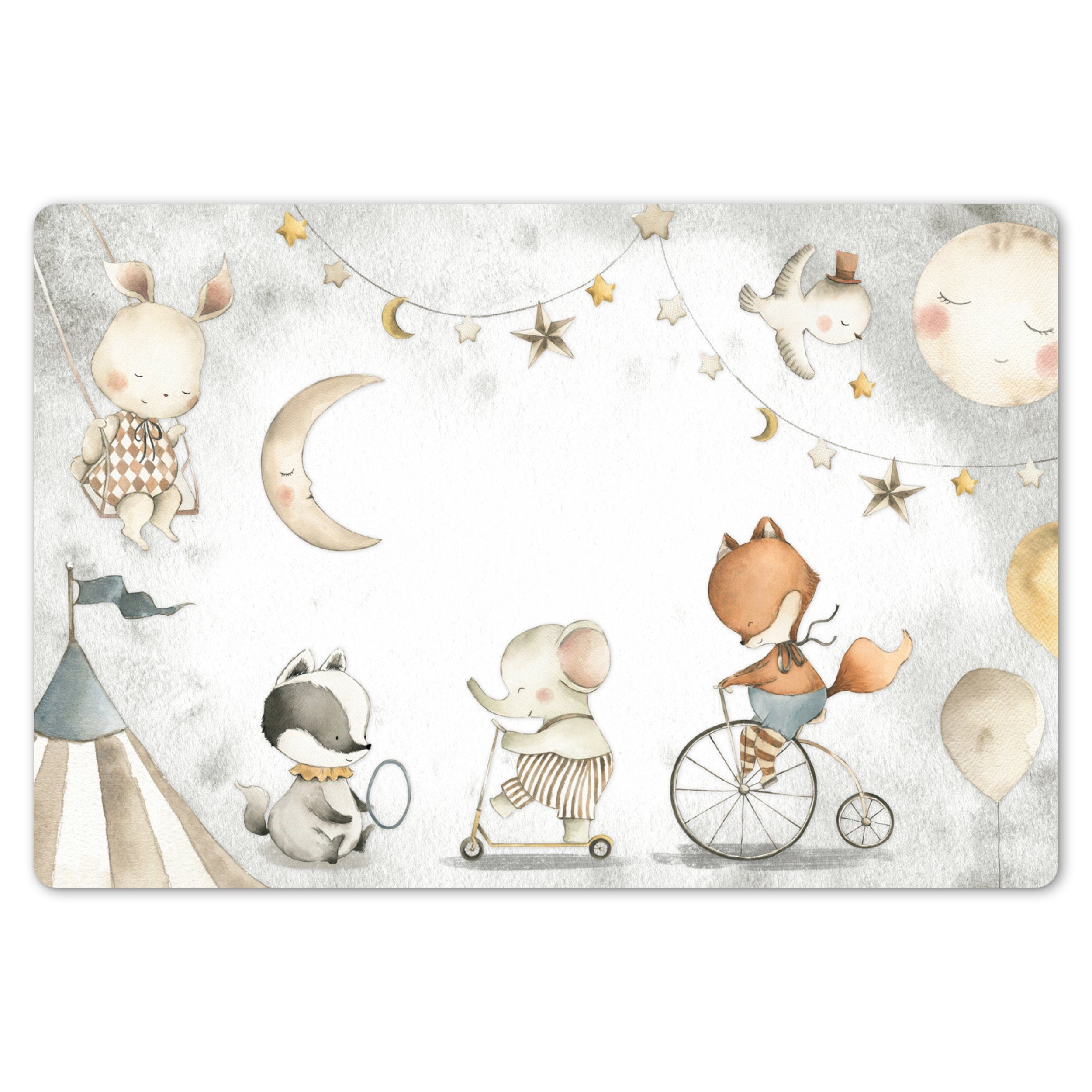 MuchoWow Platzset Waldtiere - Aquarell - günstig online kaufen
