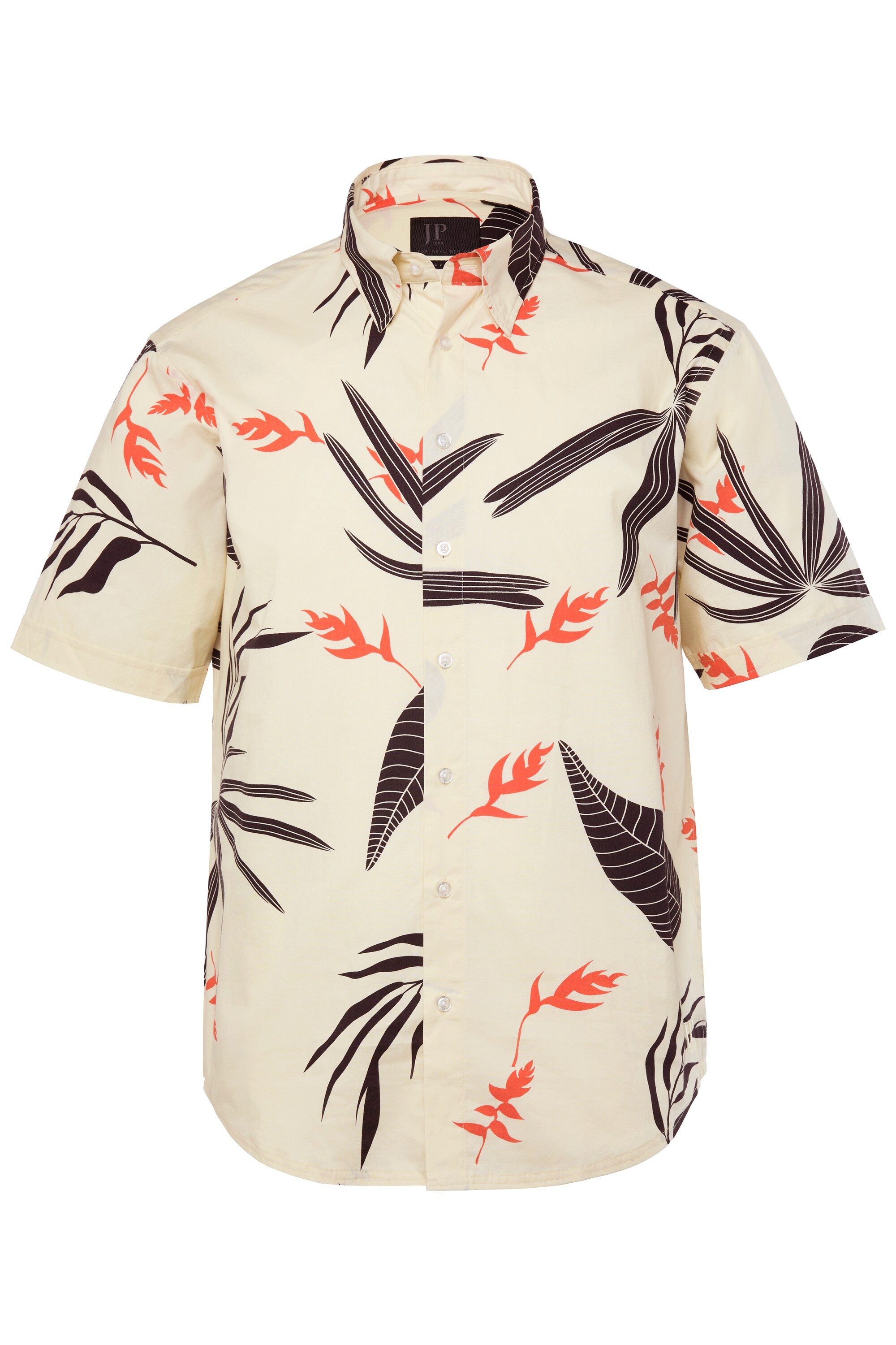 JP1880 Kurzarmhemd Hemd Halbarm verdeckter Buttondown-Kragen günstig online kaufen