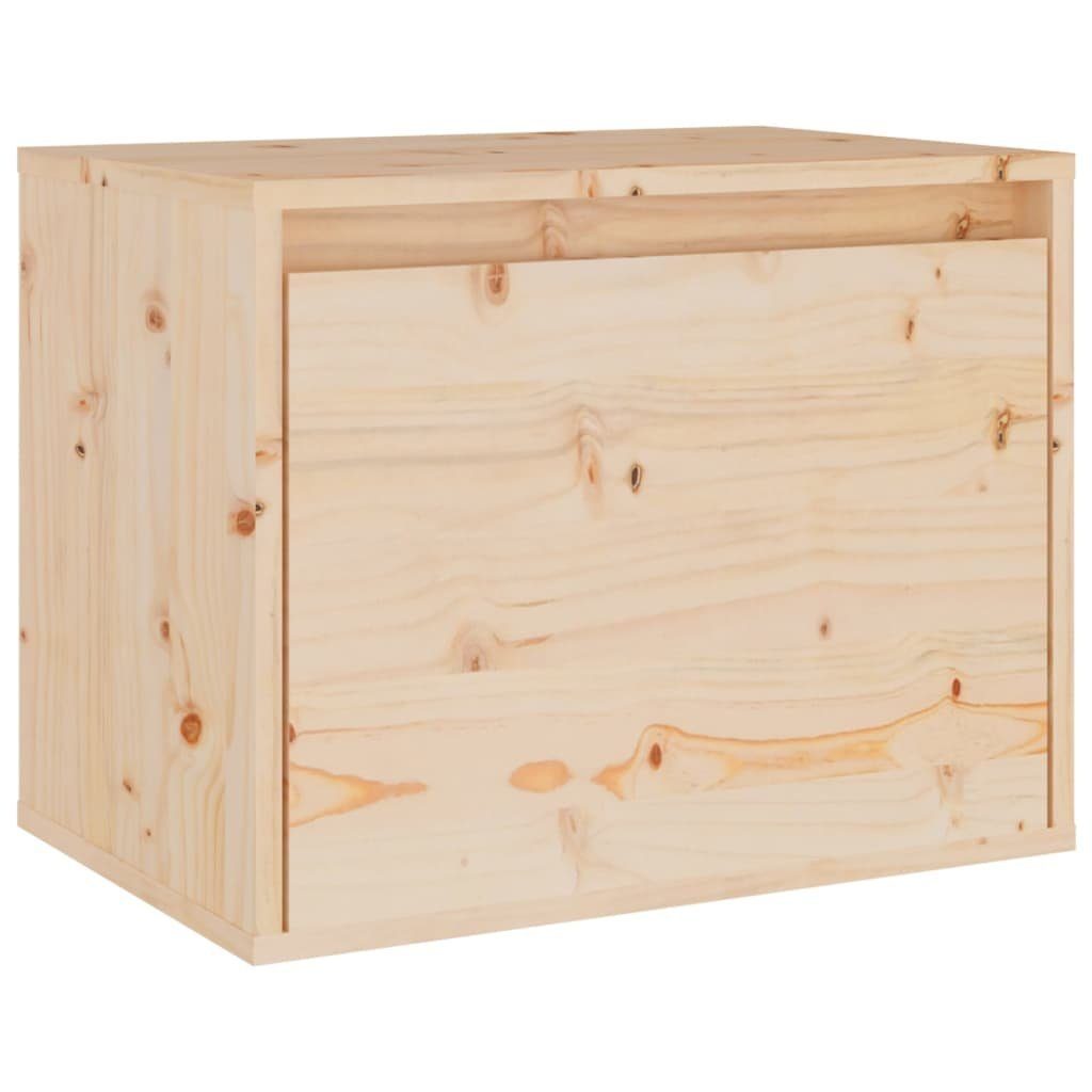 vidaXL Nachttisch NA Nachttisch aus massivem Kiefernholz 45x30x35 cm für Schlafzimmer
