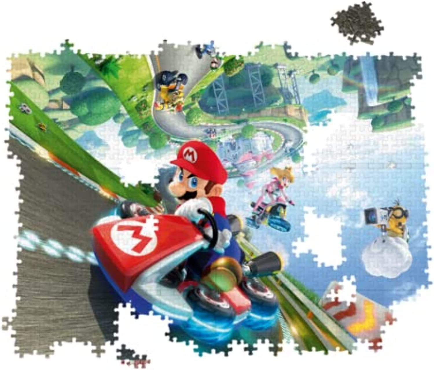Winning Moves Puzzle Puzzle Mario Kart - Funracer (1000 Teile), 1000 Puzzleteile